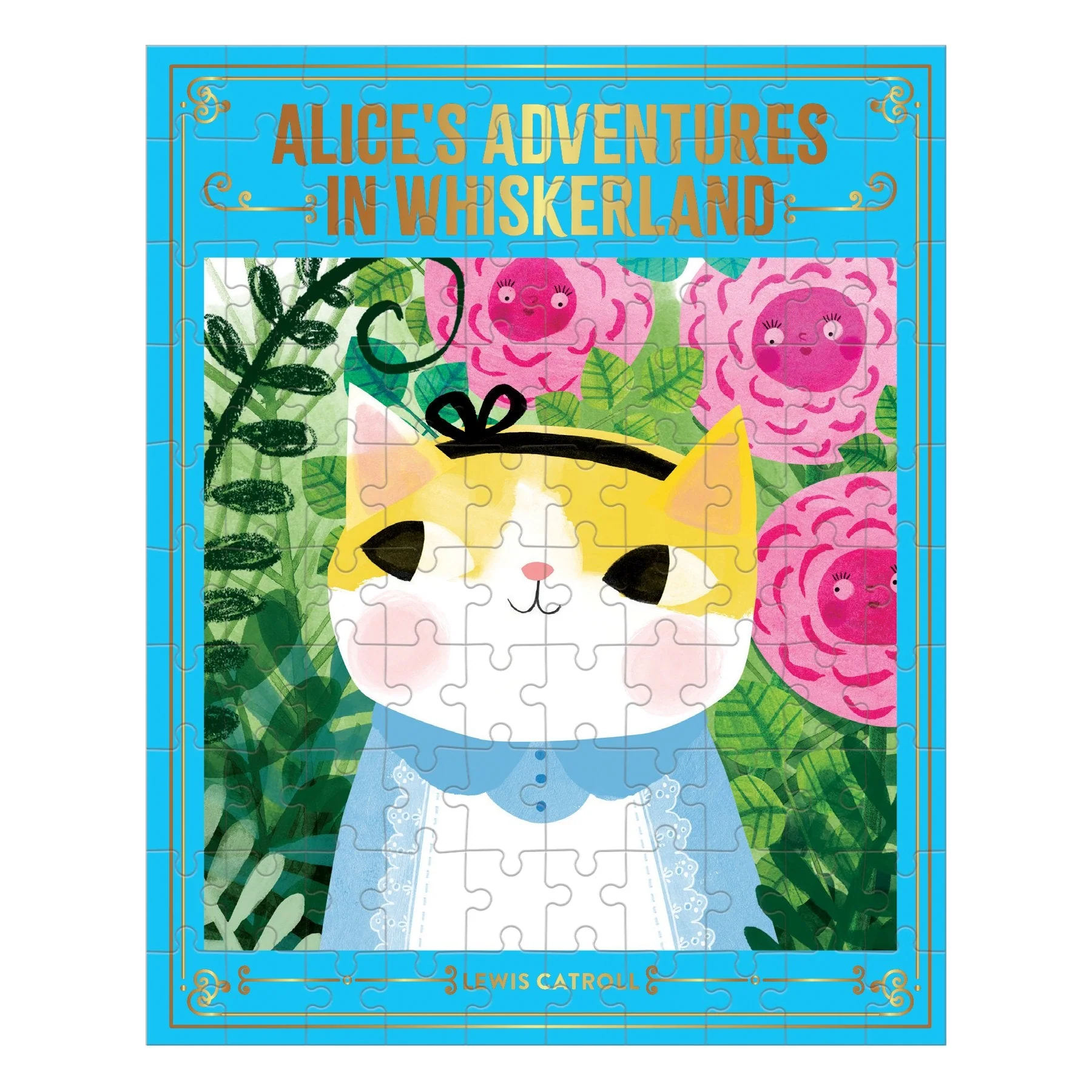 Alice's Adventures in Whiskerland Bookish Cats 100 Piece Puzzle - Image 2