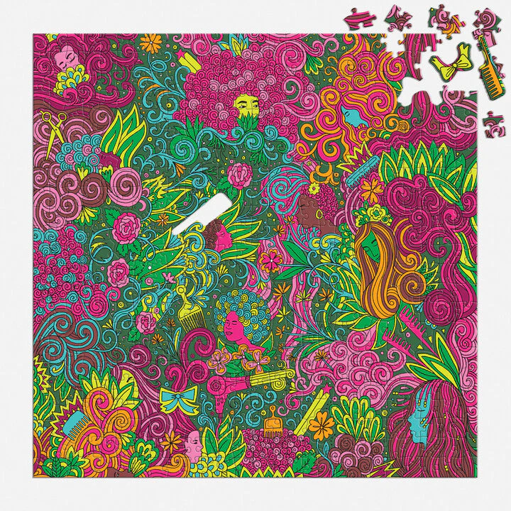 Andrea Pippins I Love My Hair 500 Piece Puzzle with Shaped Pieces - Image 4