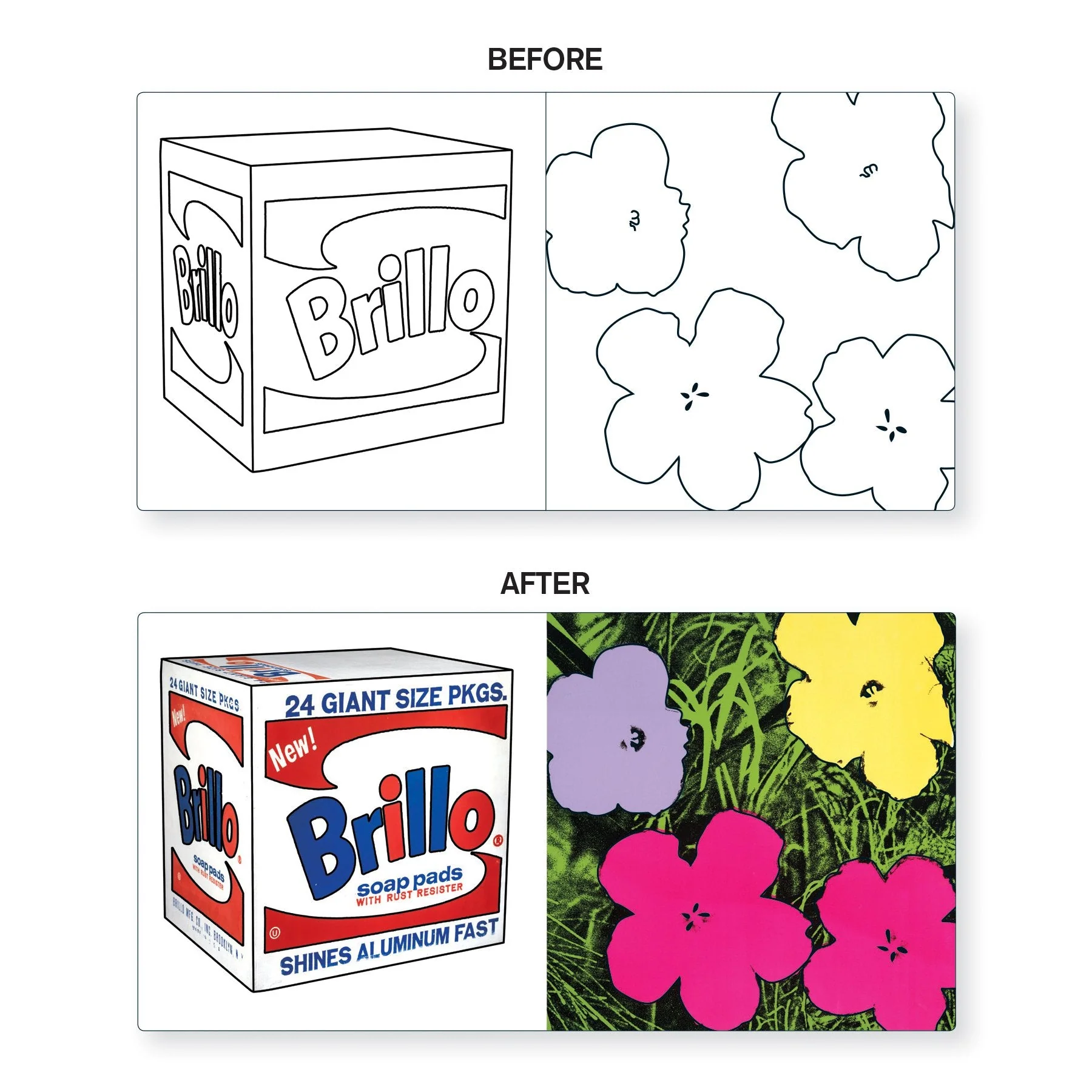 Andy Warhol Color Magic Bath Book - Image 6