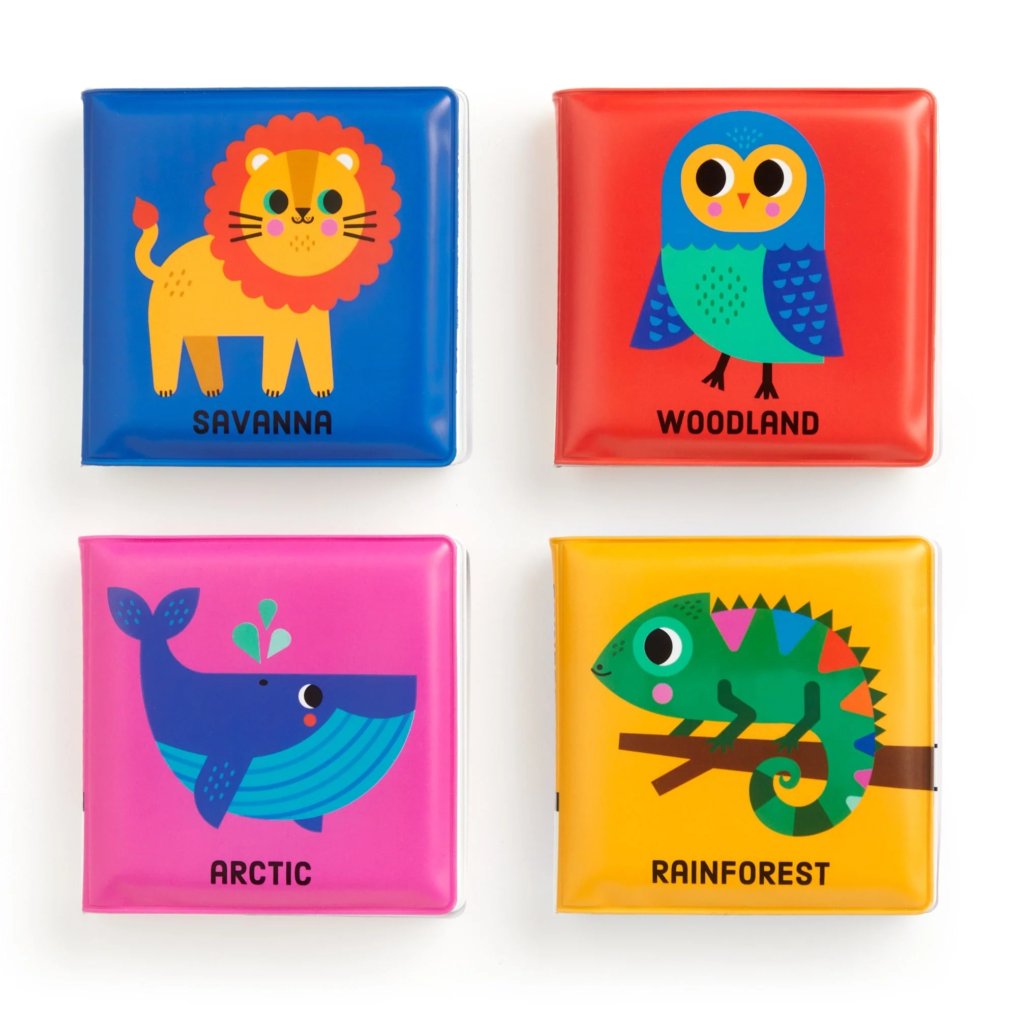 Animals Of The World Color Magic Bath Book Set - Image 3