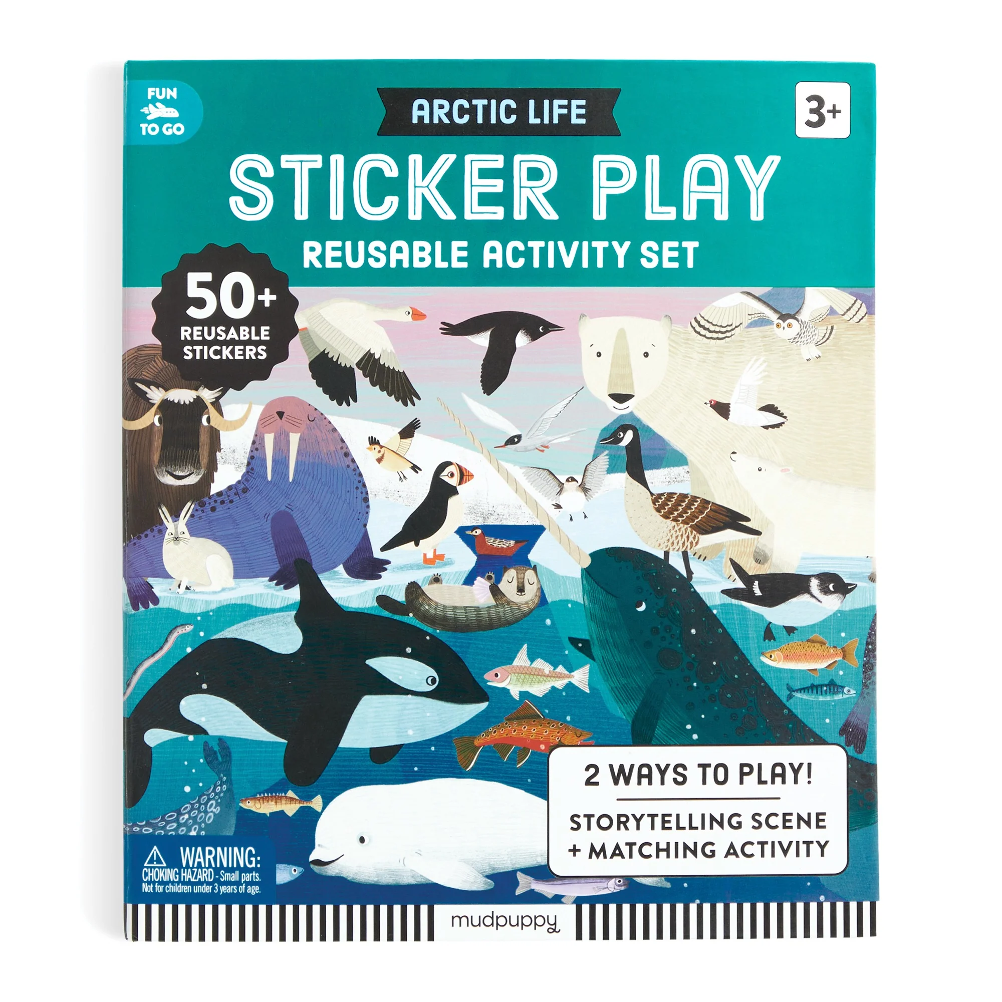 Arctic Life Sticker Play Reusable Activity Set - Image 2