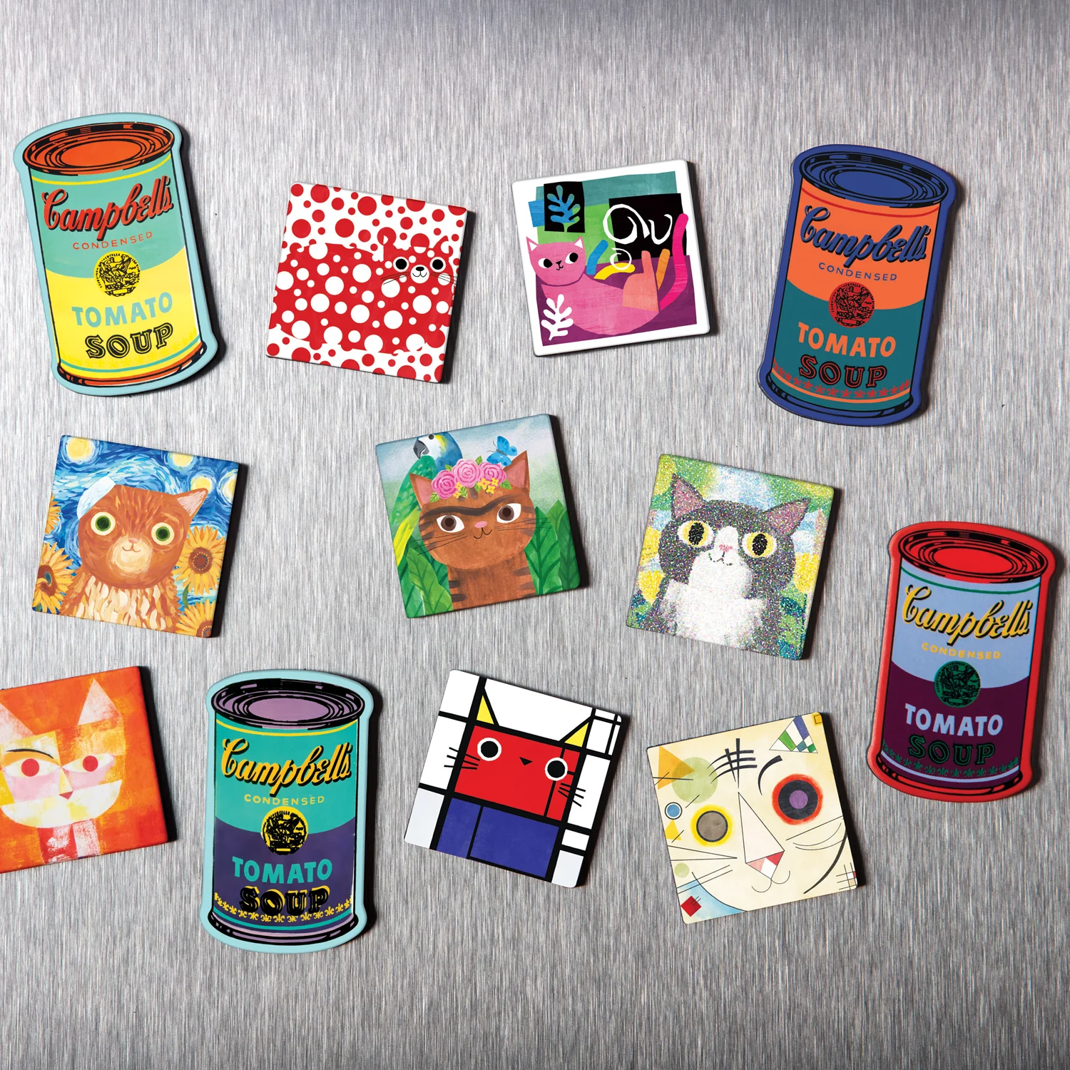 Artsy Cats Magnets - Image 2