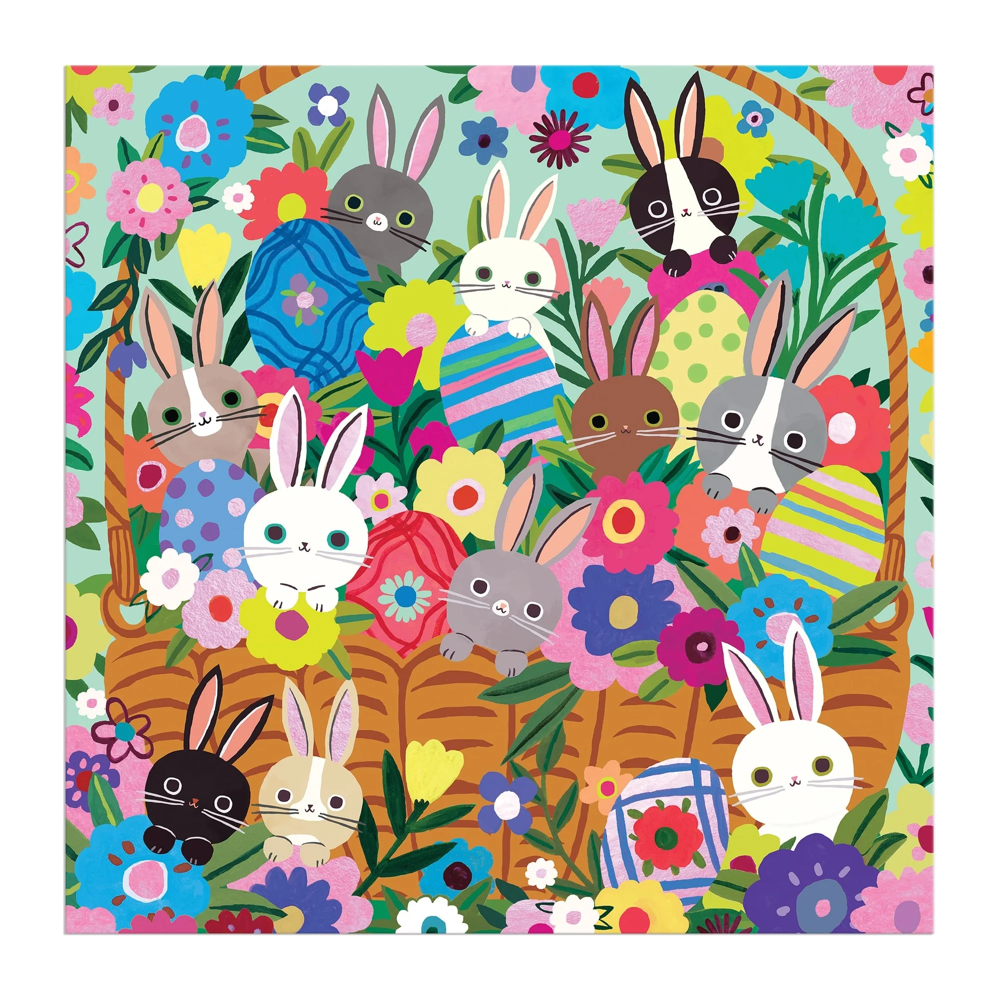 Blooming Bunnies 500 Piece Foil Family Puzzle - Image 5