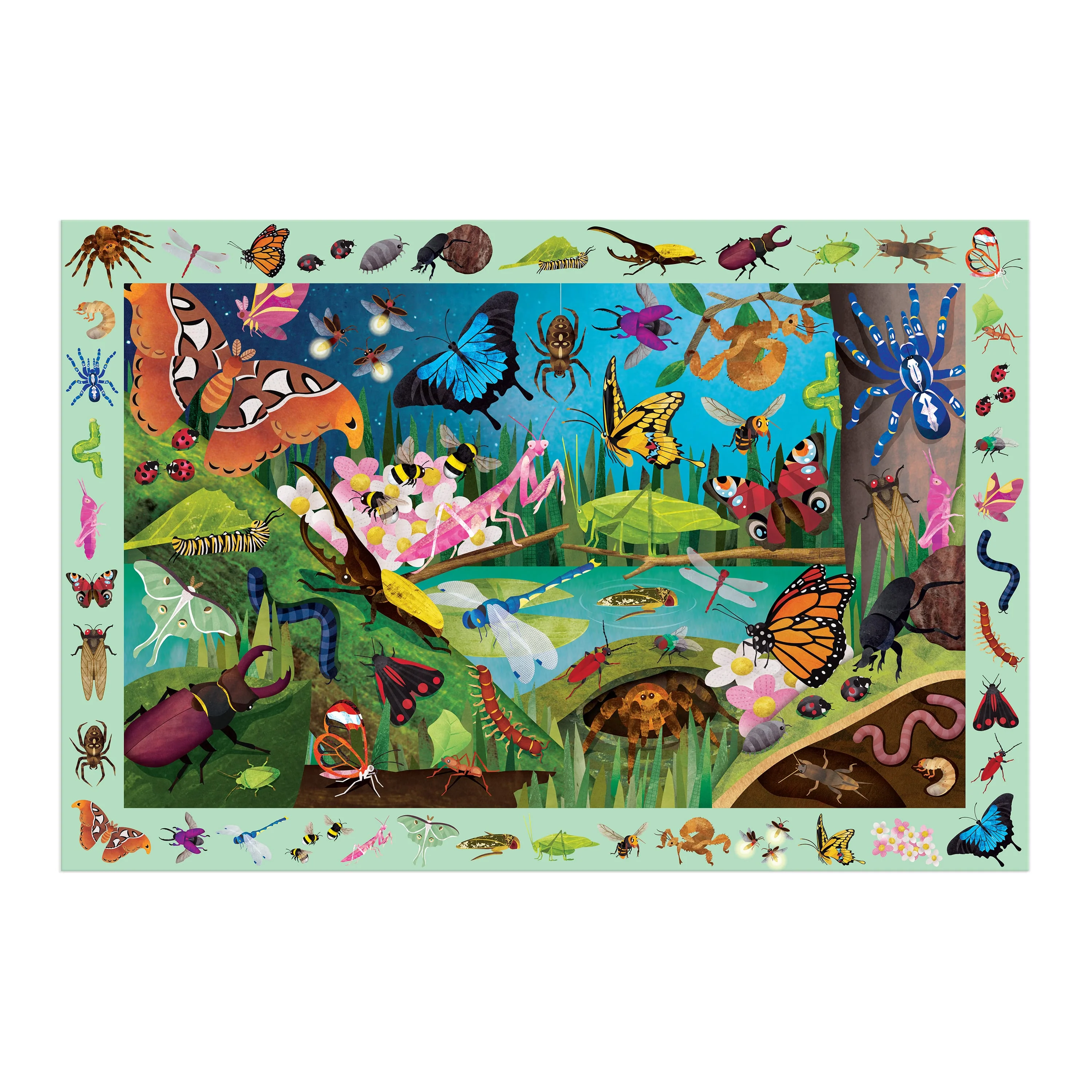 Bugs & Butterflies 64 Piece Search & Find Puzzle - Image 6