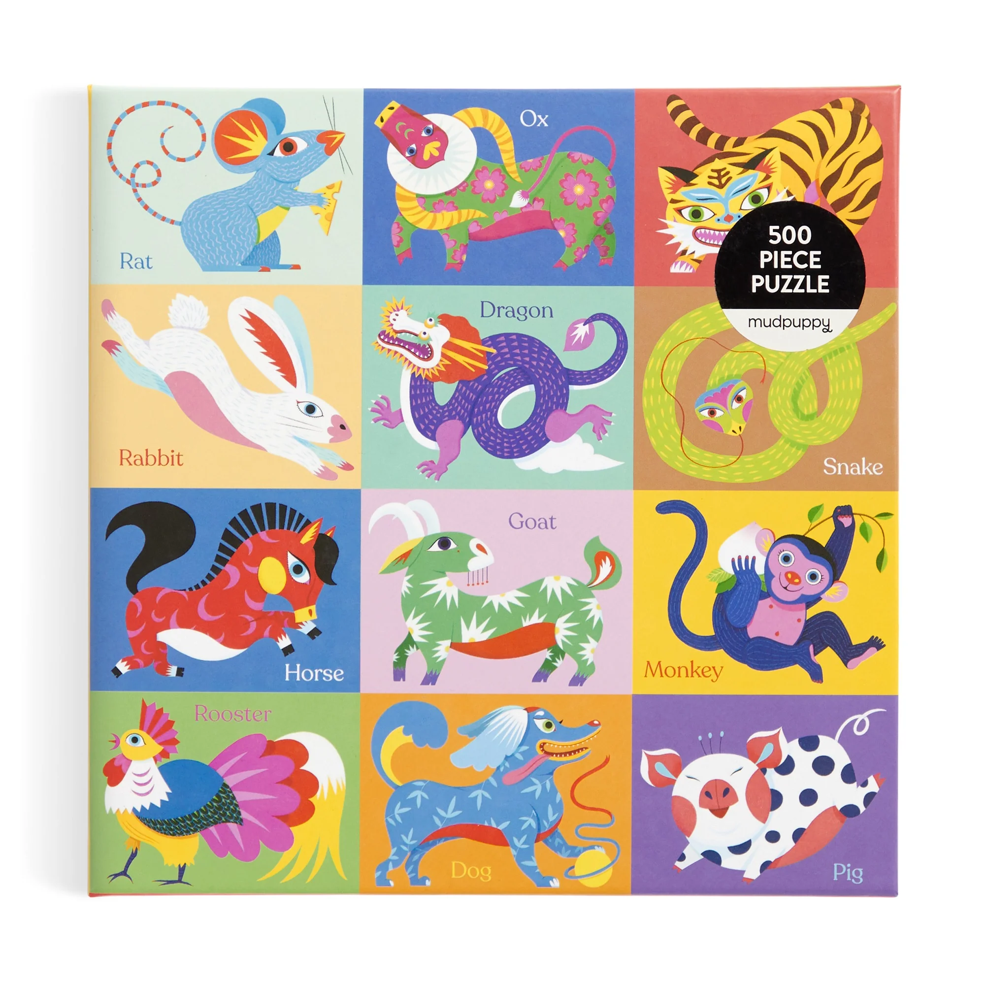 Chinese Zodiac 500 Piece Family Puzzle - Image 2