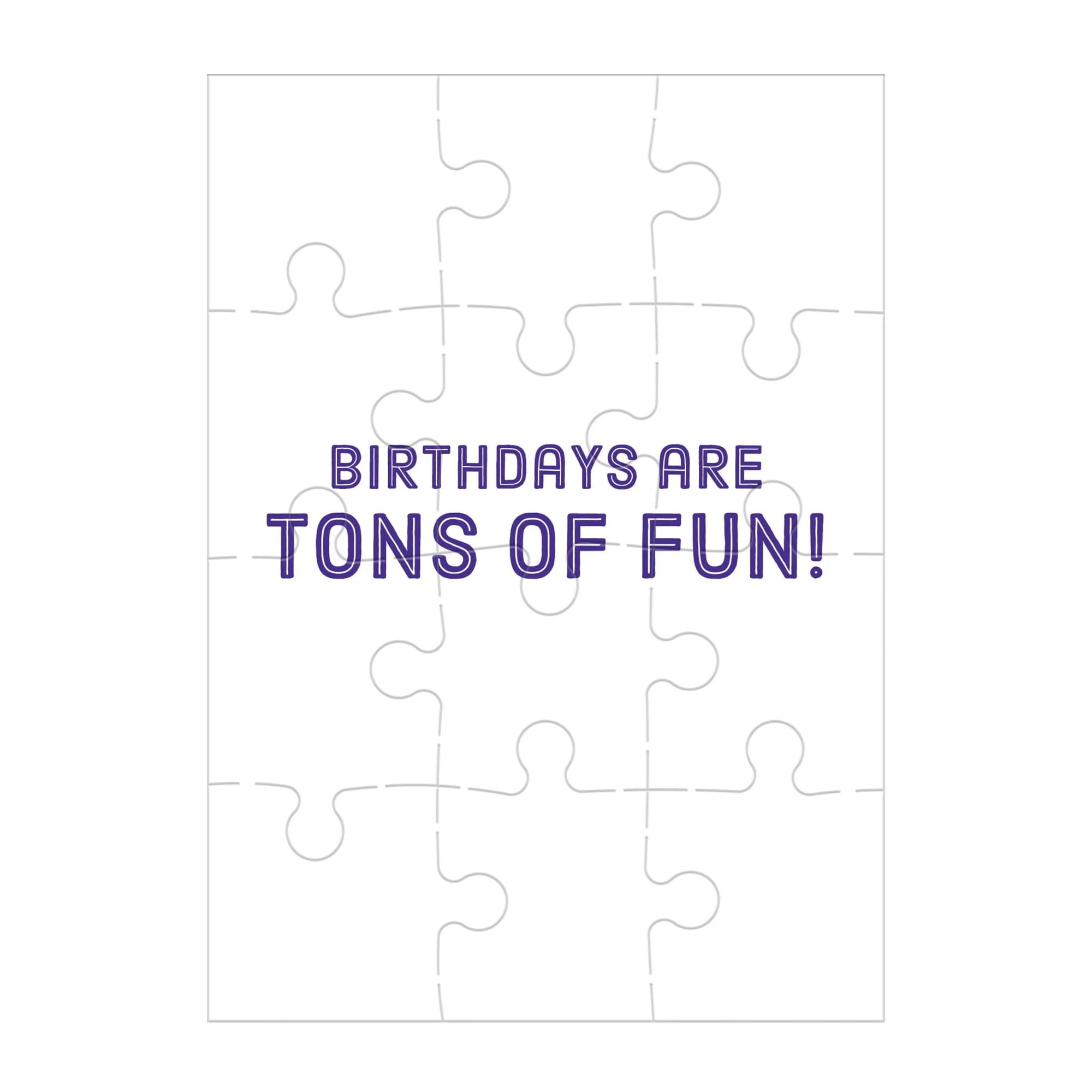 Construction Site Birthday Greeting Card Puzzle - Image 3
