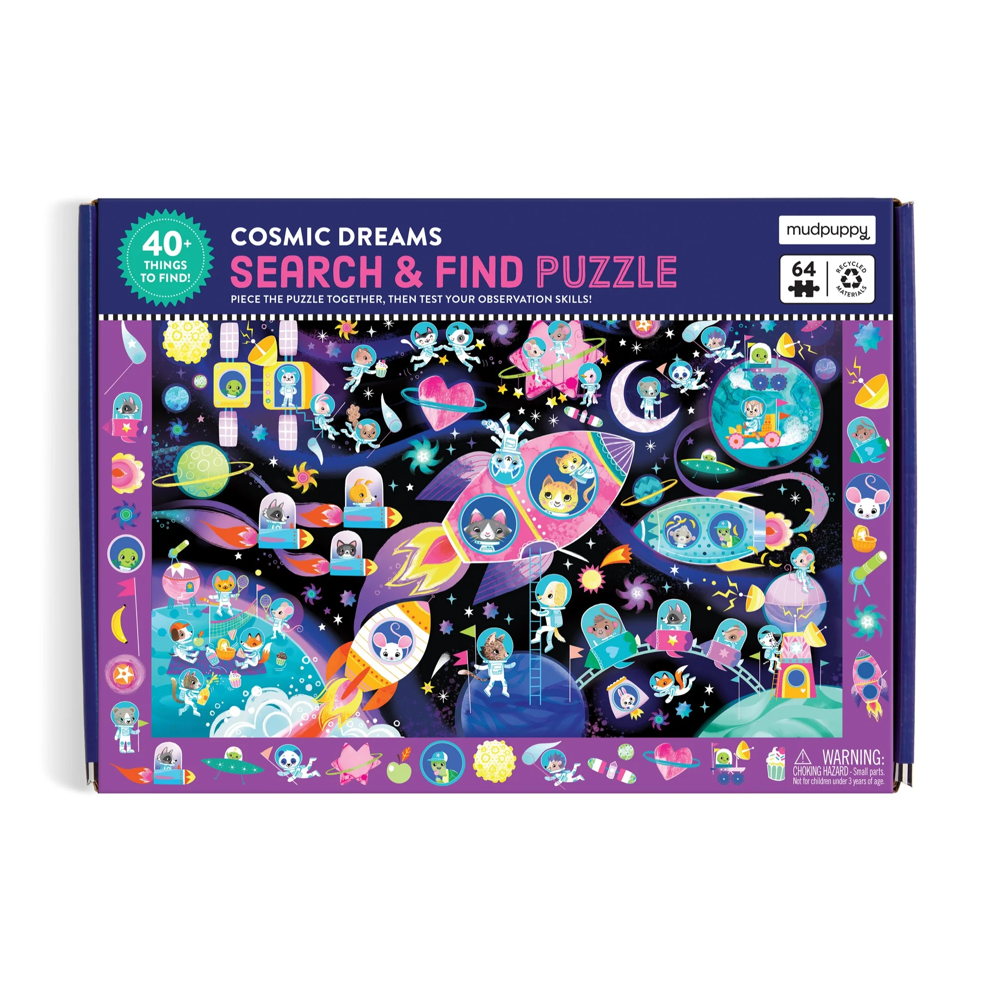 Cosmic Dreams 64 Piece Search & Find Puzzle - Image 2