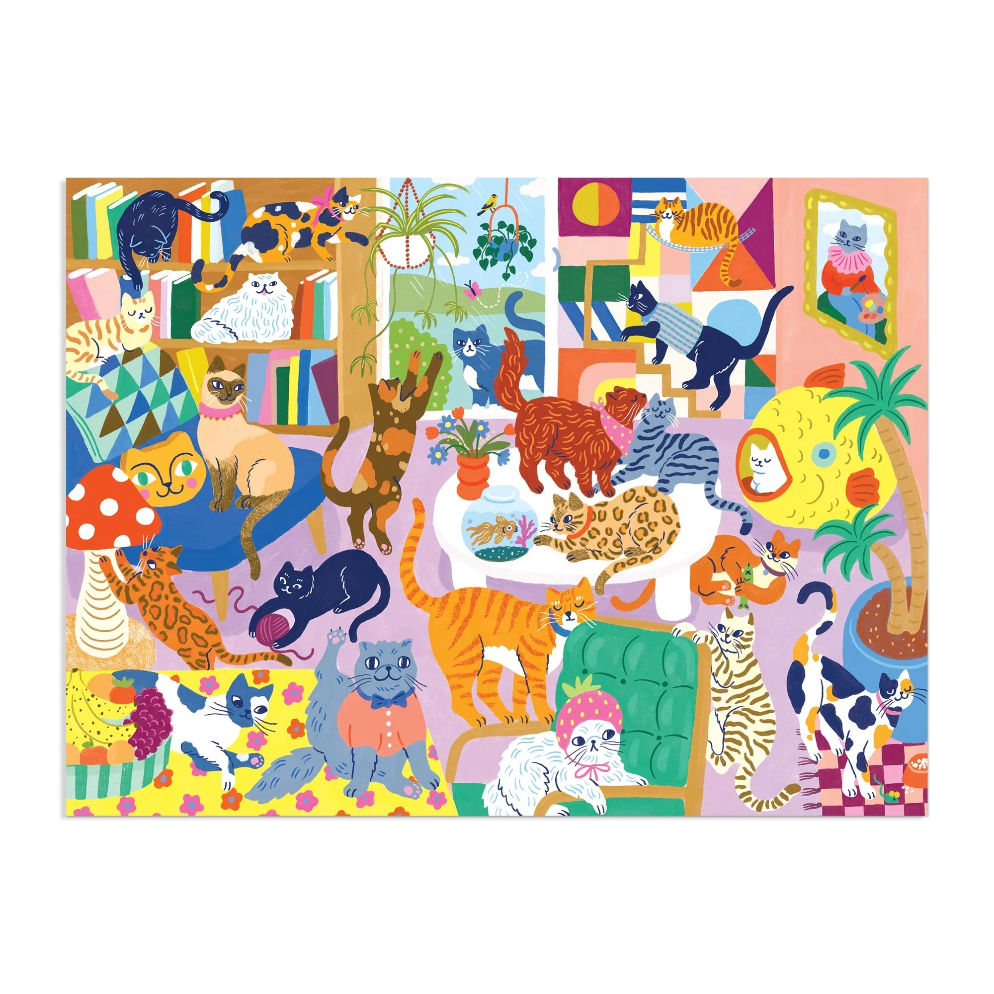 Cozy Cat Club 1000 Piece Family Puzzle - Image 5