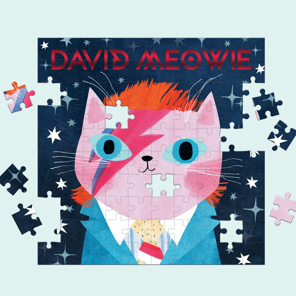 David Meowie Music Cats 100 Piece Puzzle - Image 3
