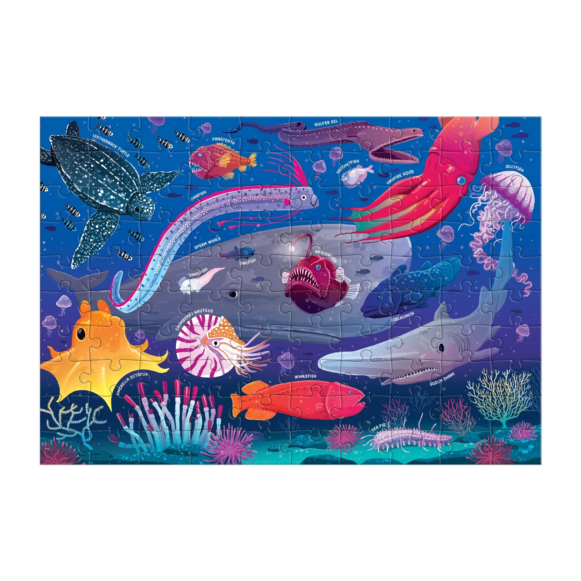 Deep Sea 100 Piece Puzzle - Image 4
