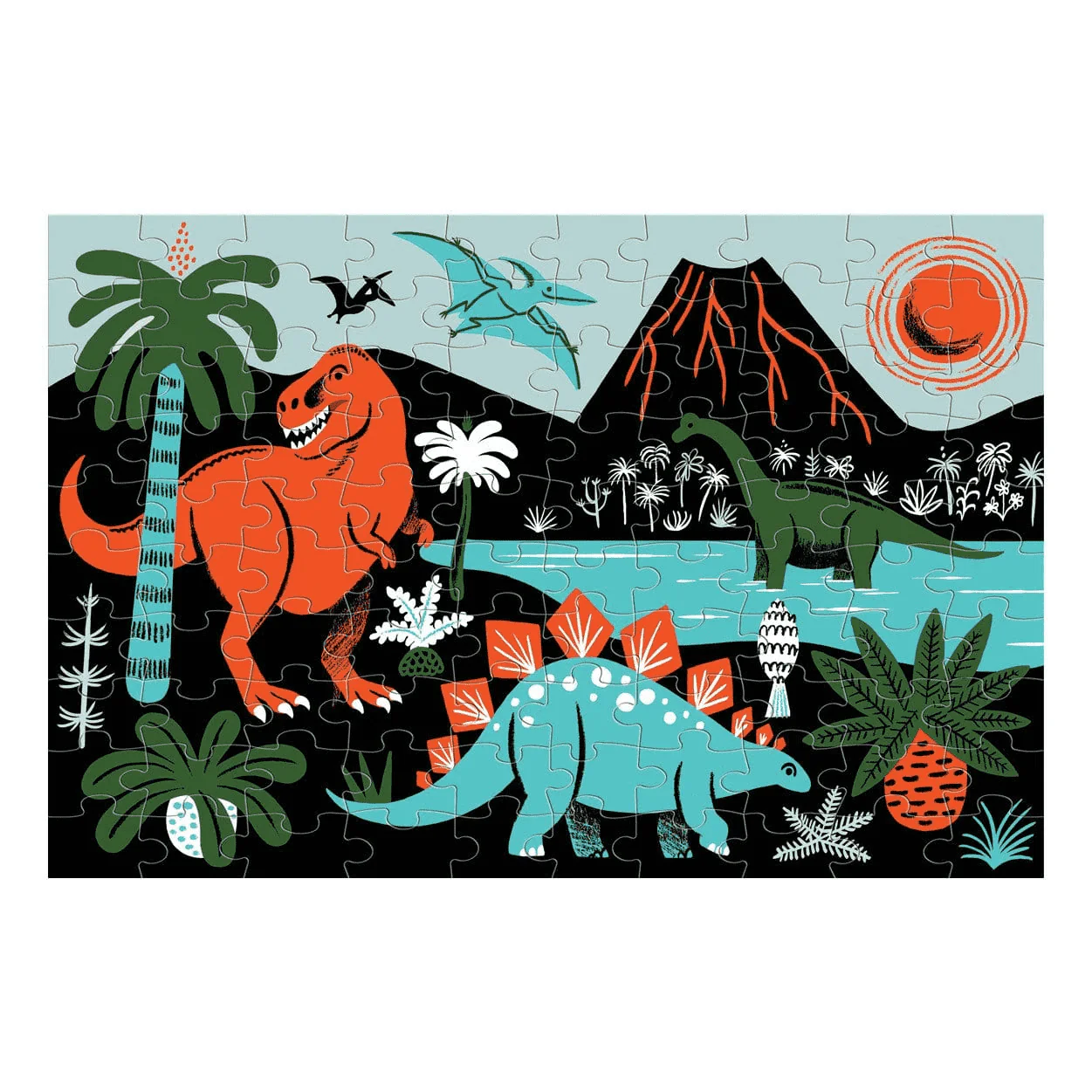 Dinosaur Glow-in-the-dark Puzzle - Image 2