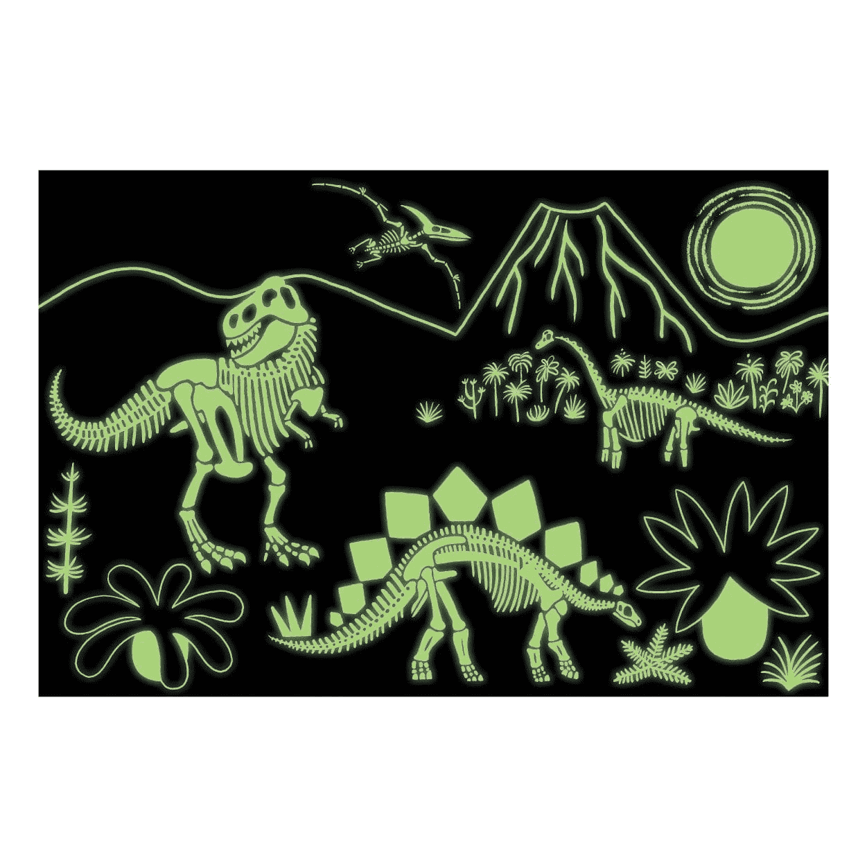 Dinosaur Glow-in-the-dark Puzzle - Image 3