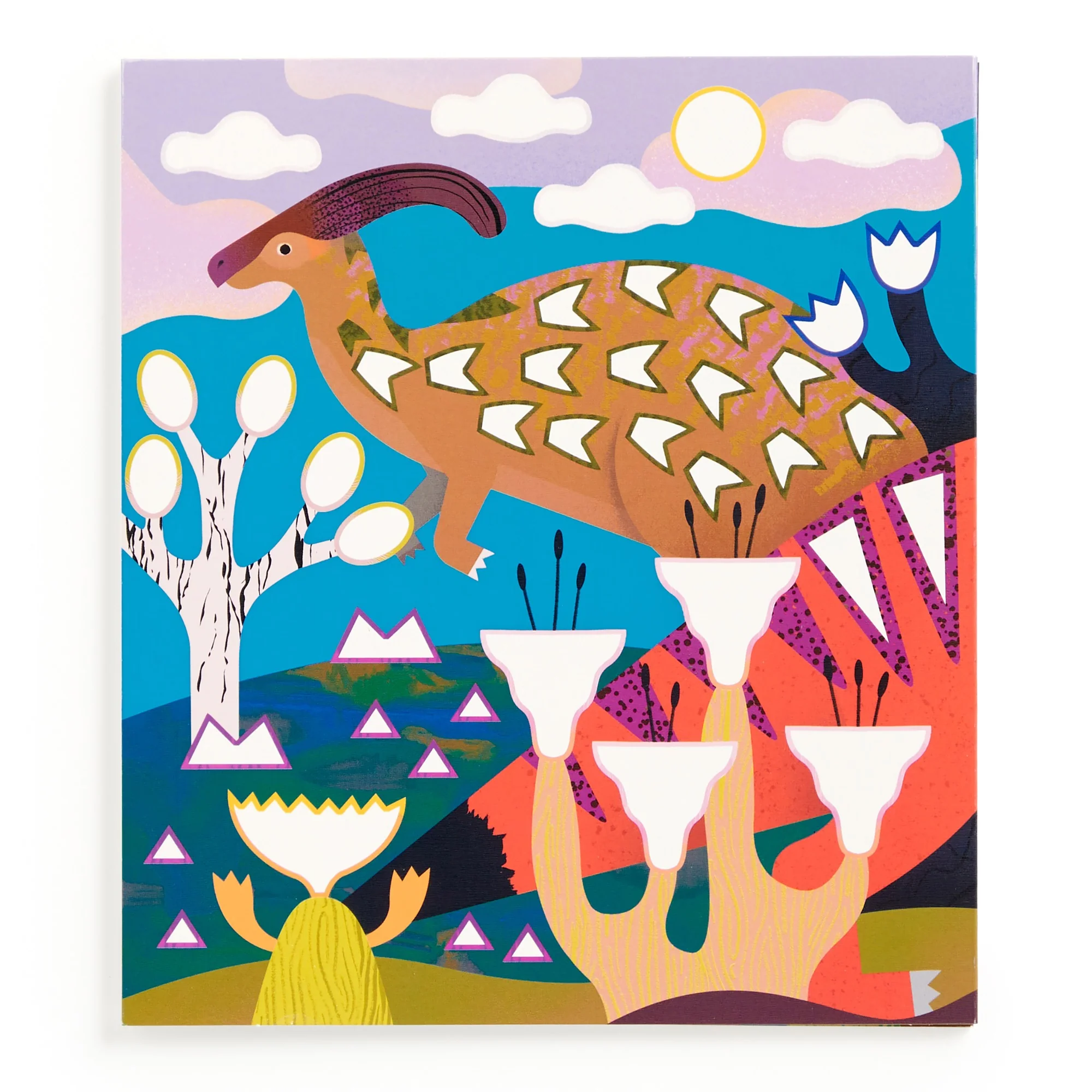 Dinosaur Land Sticker Sparkle Poster Activity Kit - Image 6