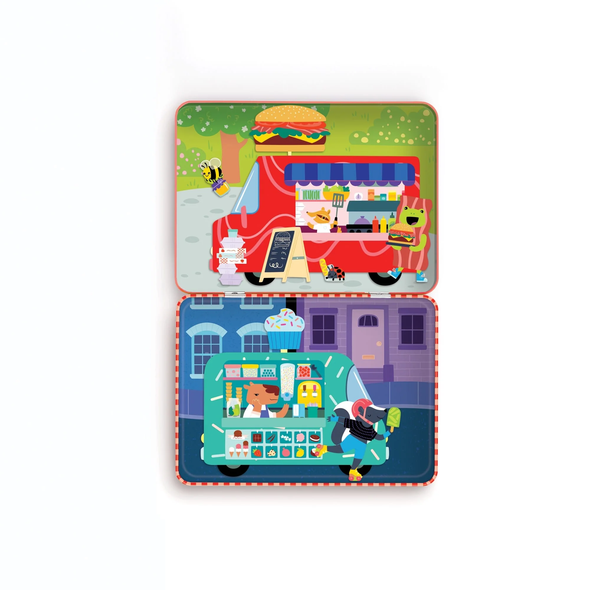 Food Truck Festival Magnetic Play Set - Image 5