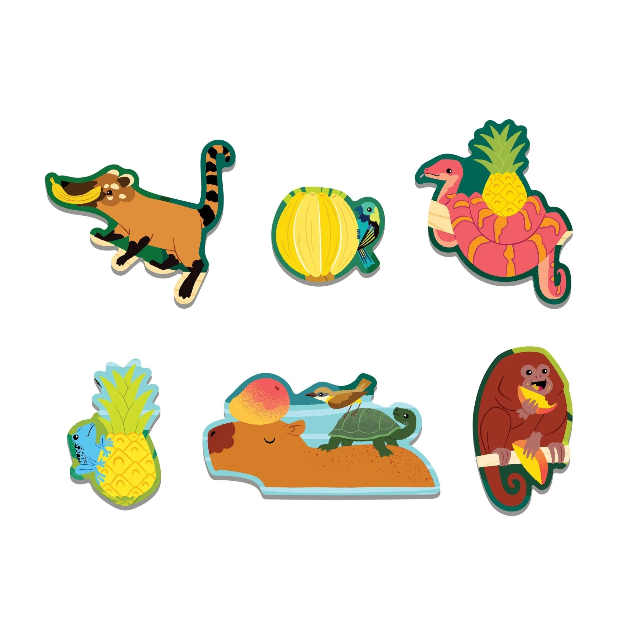Fruity Jungle 60 Piece Scratch & Sniff Puzzle - Image 3