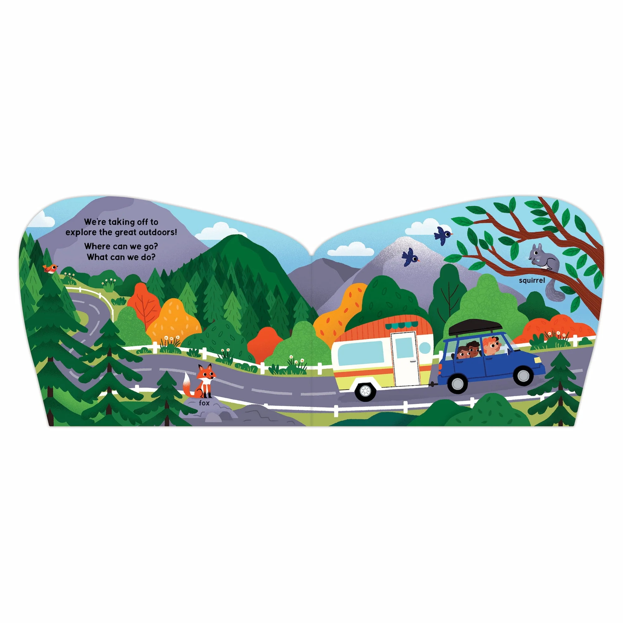 Happy Camper Shaped Board Book - Image 3