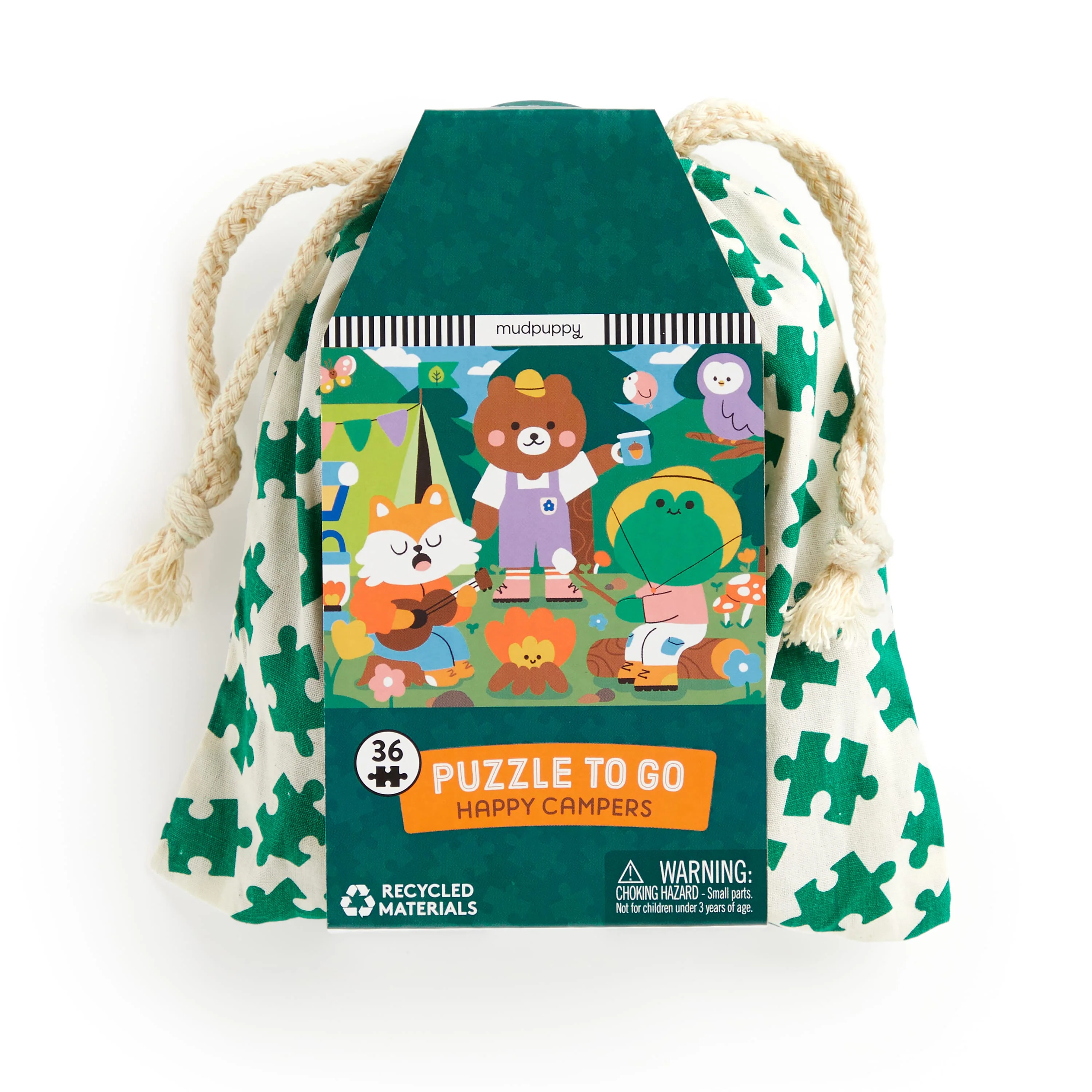 Happy Campers 36 Piece Puzzle to Go - Image 2