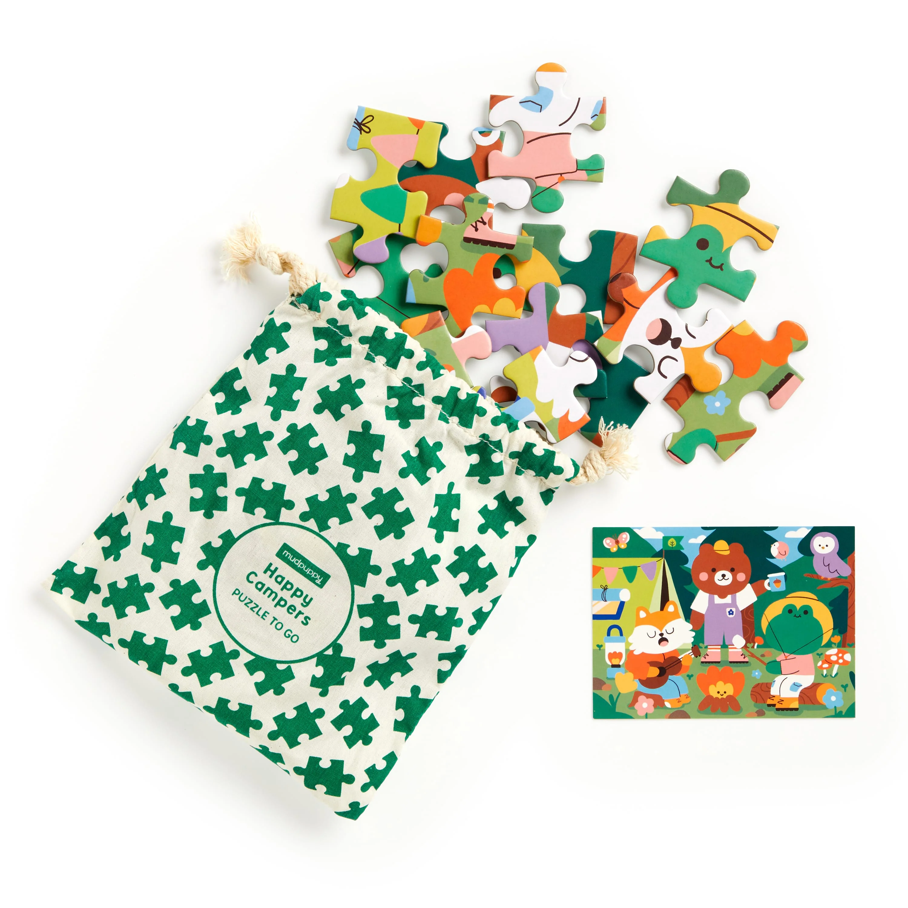 Happy Campers 36 Piece Puzzle to Go - Image 3