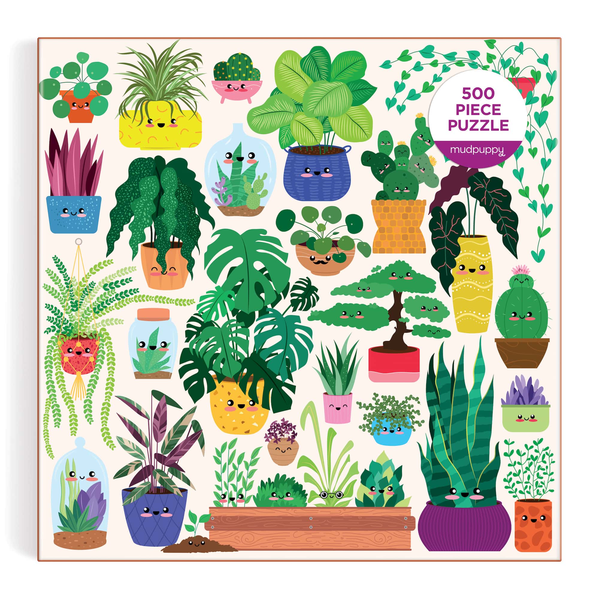 Happy Plants 500 Piece Family Puzzle - Image 2