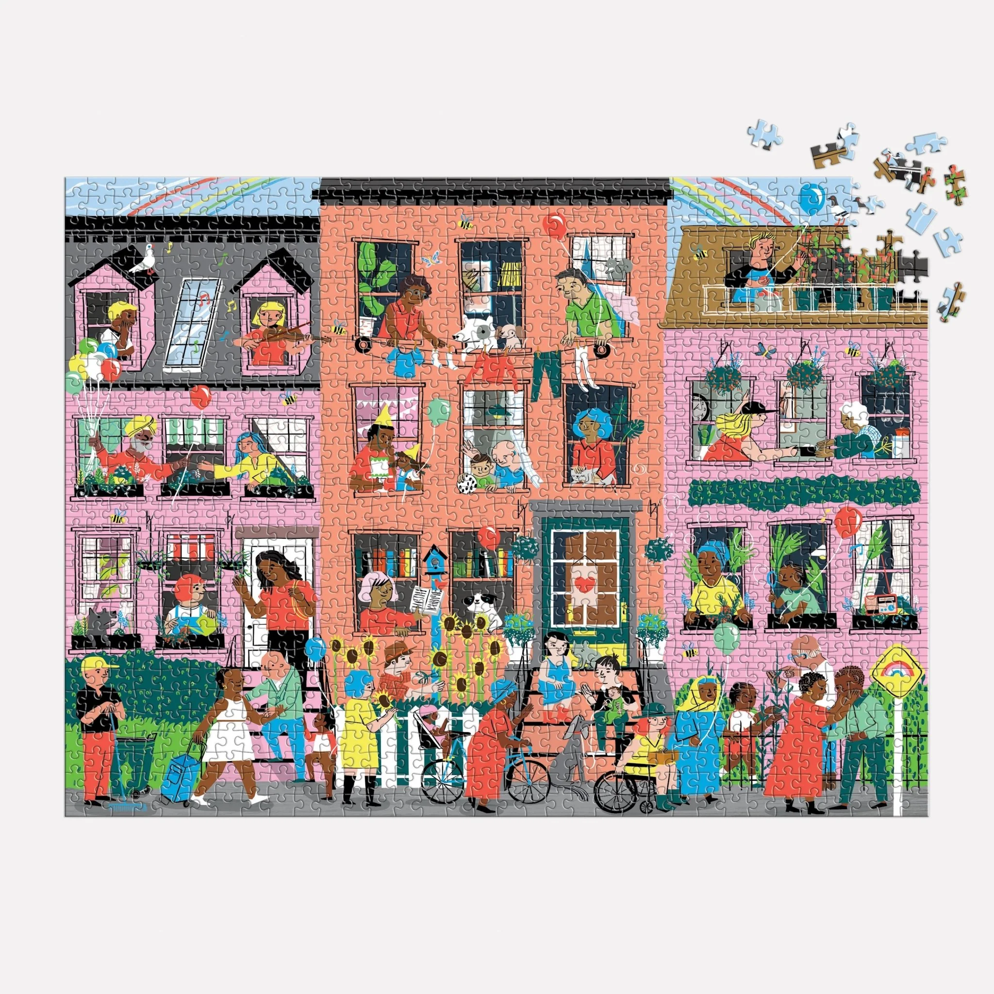 Hey Neighbors! 1000 Piece Family Puzzle - Image 4