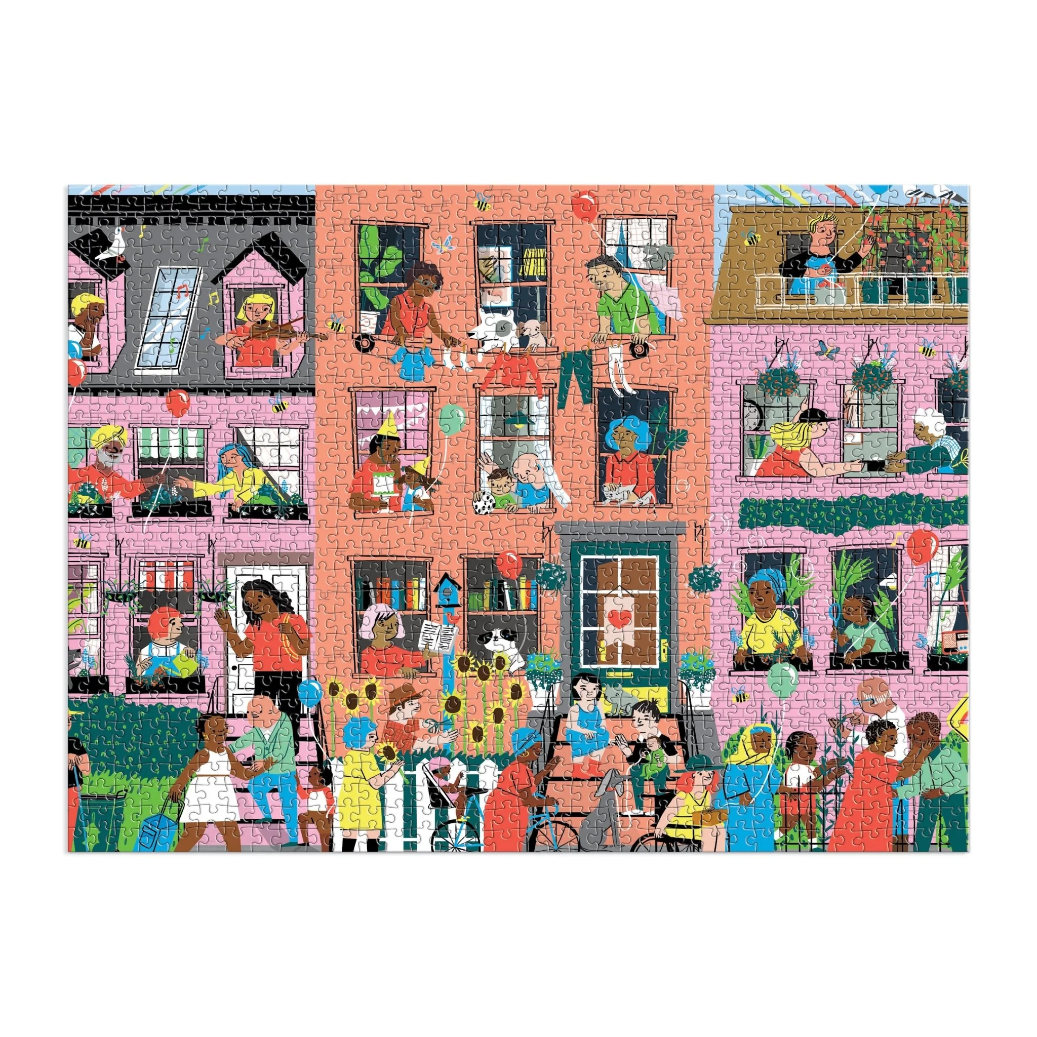 Hey Neighbors! 1000 Piece Family Puzzle - Image 5