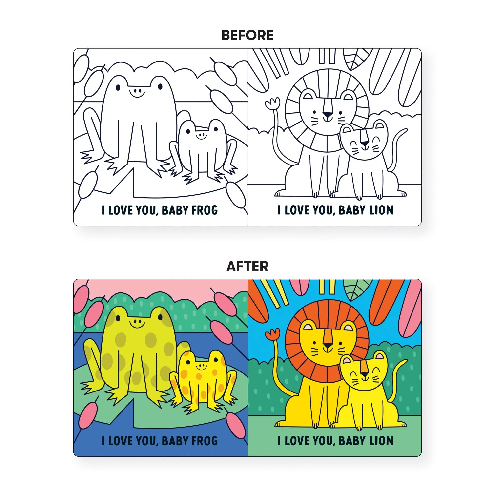 I Love You, Baby Color Magic Bath Book - Image 4