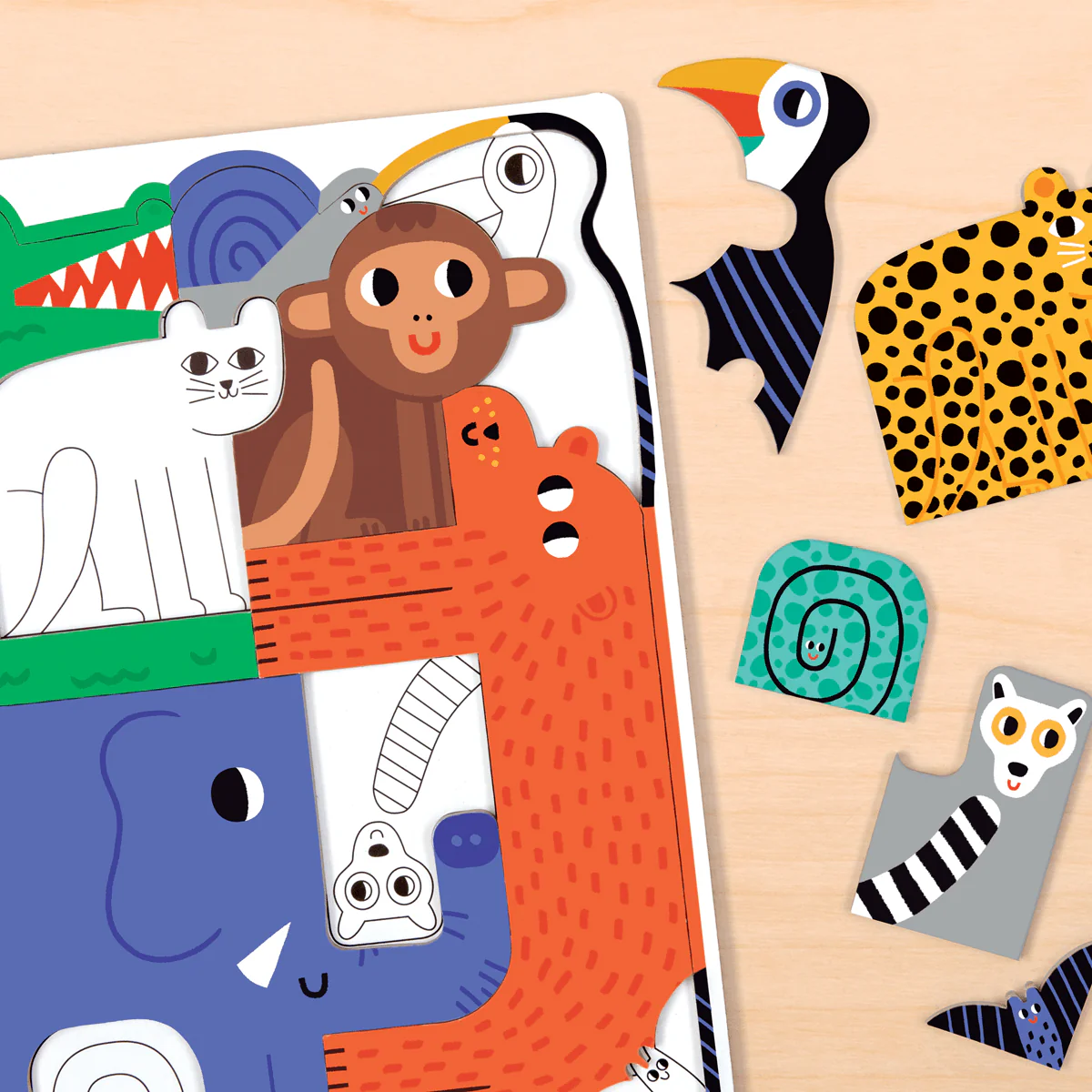Jungle We Go Together Puzzle - Image 4