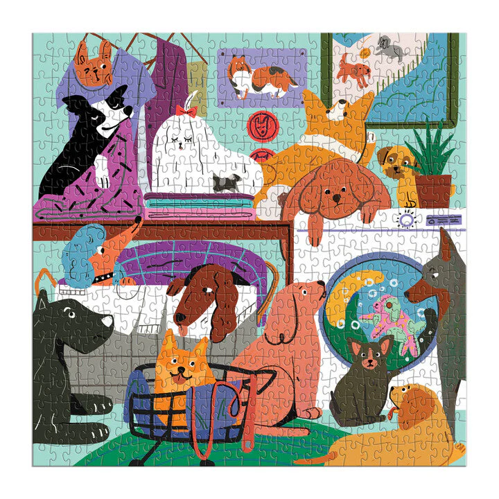 Laundry Dogs 500 Piece Puzzle - Image 3