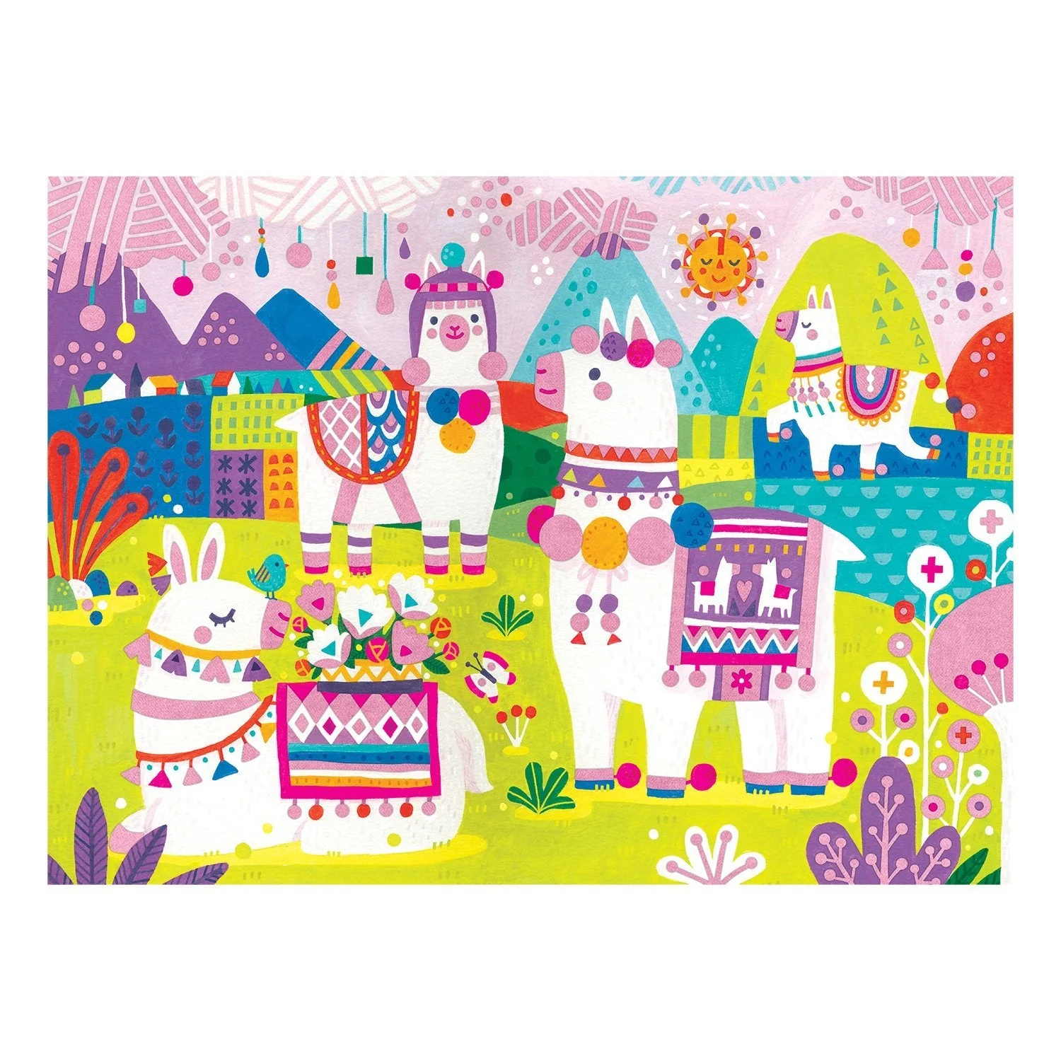 Llama Land Fuzzy Puzzle - Image 2