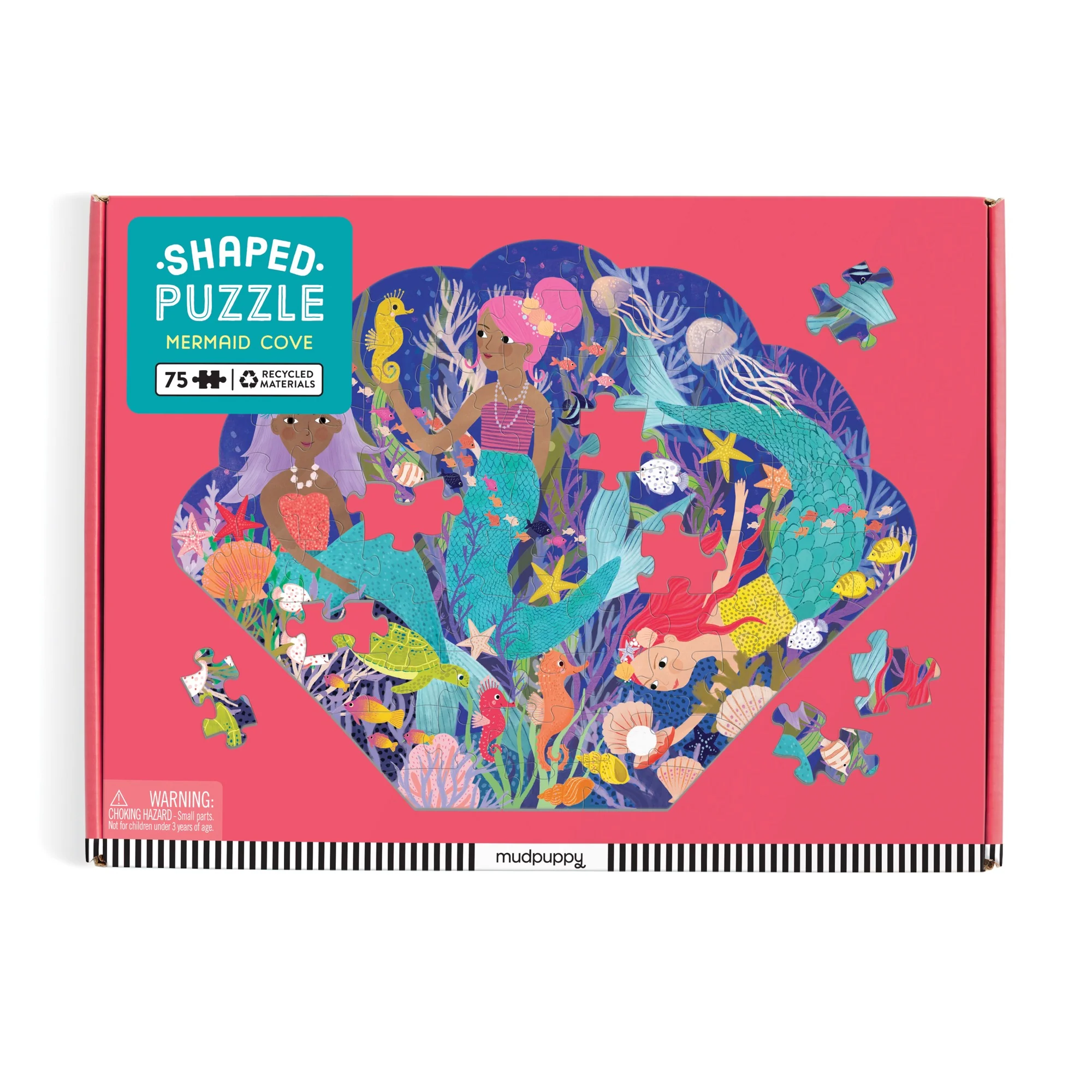 Mermaid Cove 75 Piece Shaped Scene puzzle - Image 2