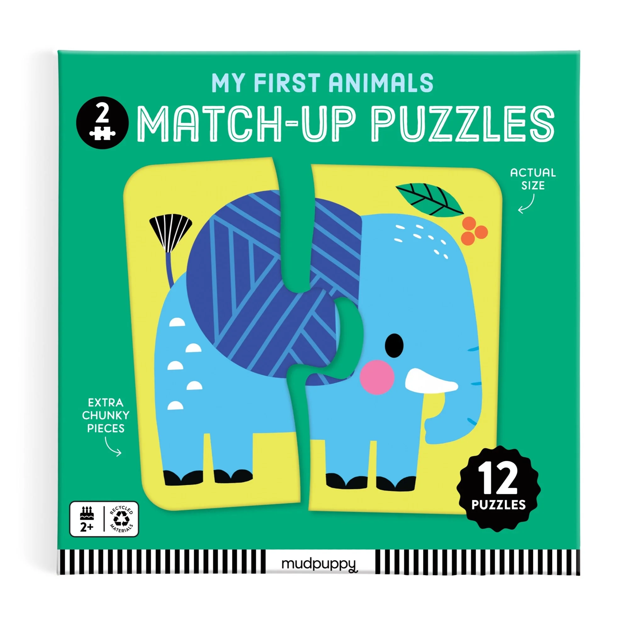 My First Animals 2 Piece Match-up Puzzles - Image 2