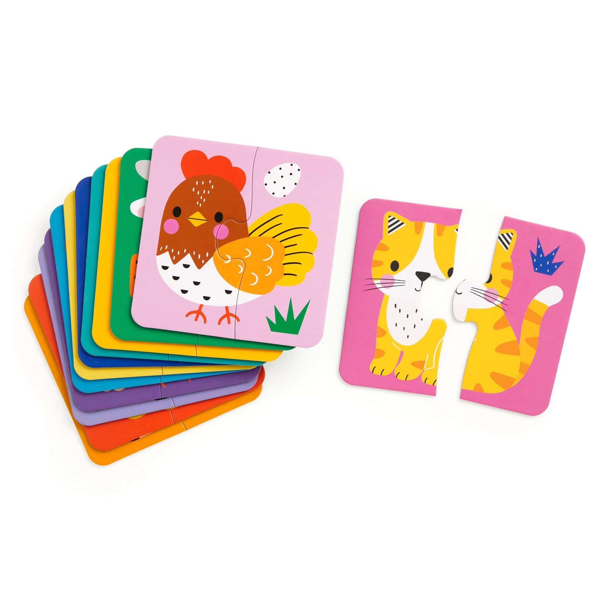 My First Animals 2 Piece Match-up Puzzles - Image 3