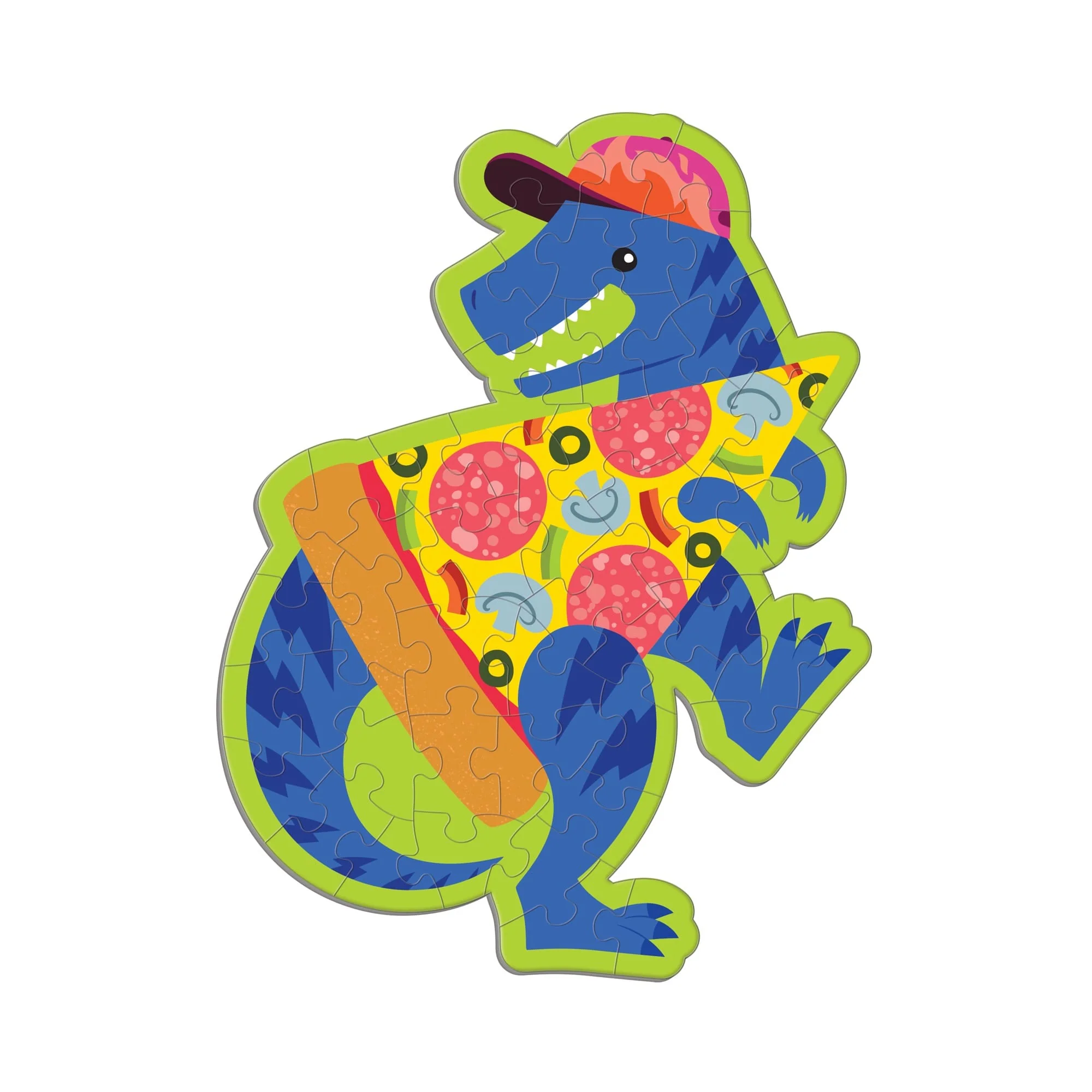 Pizzasaurus 48 Piece Mini Scratch & Sniff Puzzle - Image 2