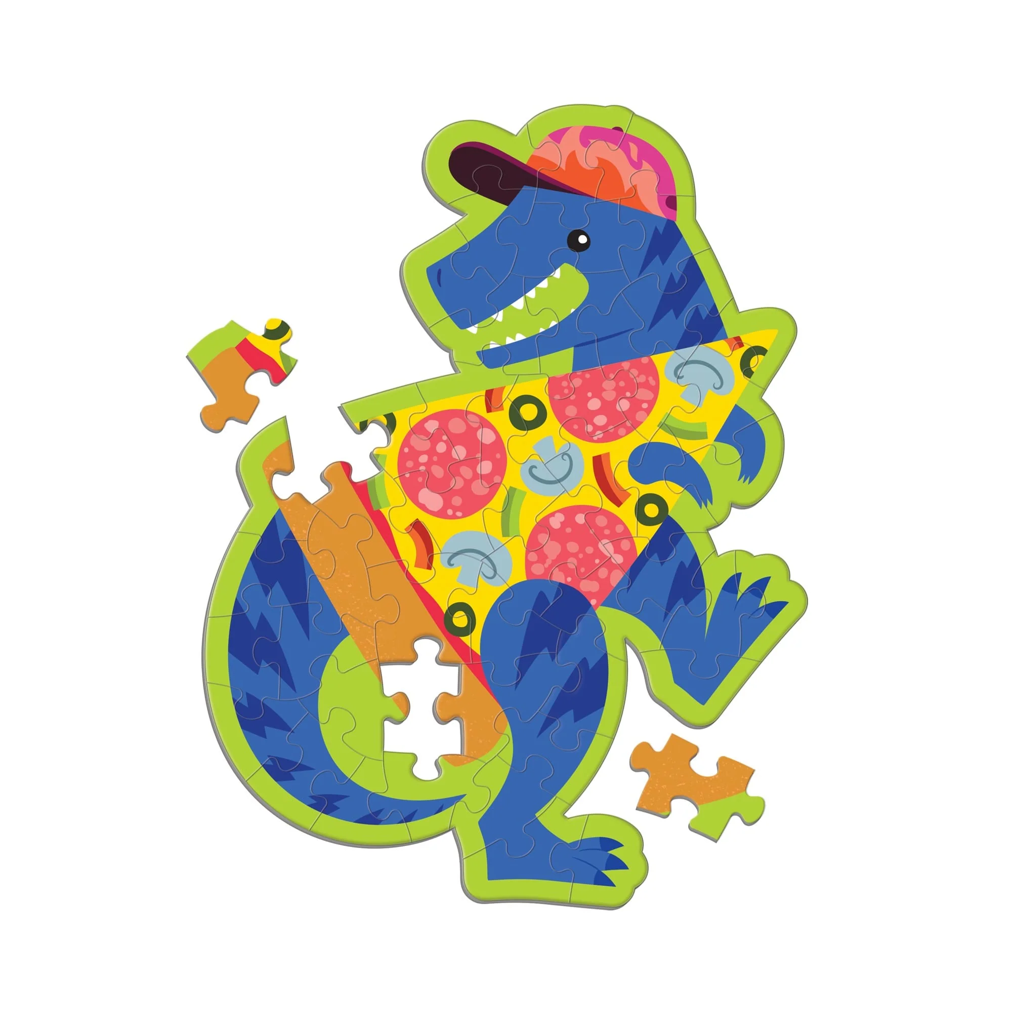 Pizzasaurus 48 Piece Mini Scratch & Sniff Puzzle - Image 3