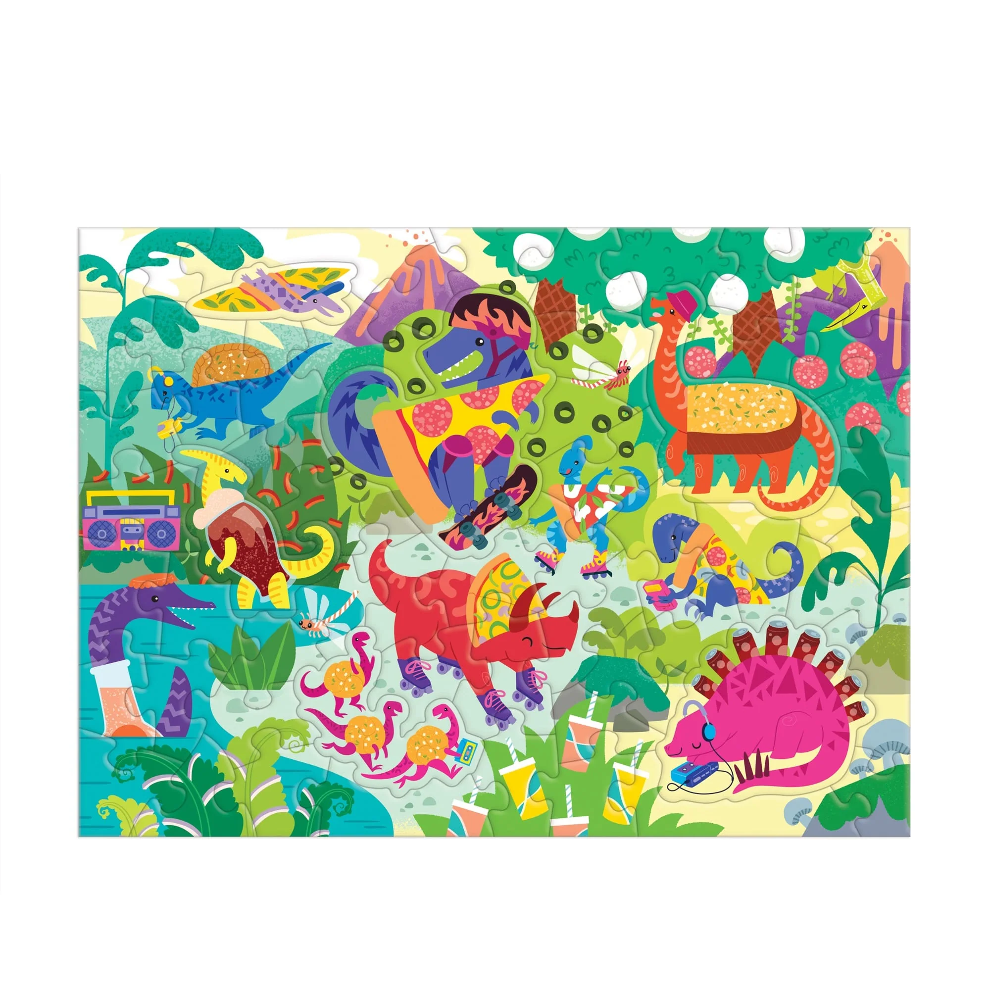 Pizzasaurus 60 Piece Scratch & Sniff Puzzle - Image 2