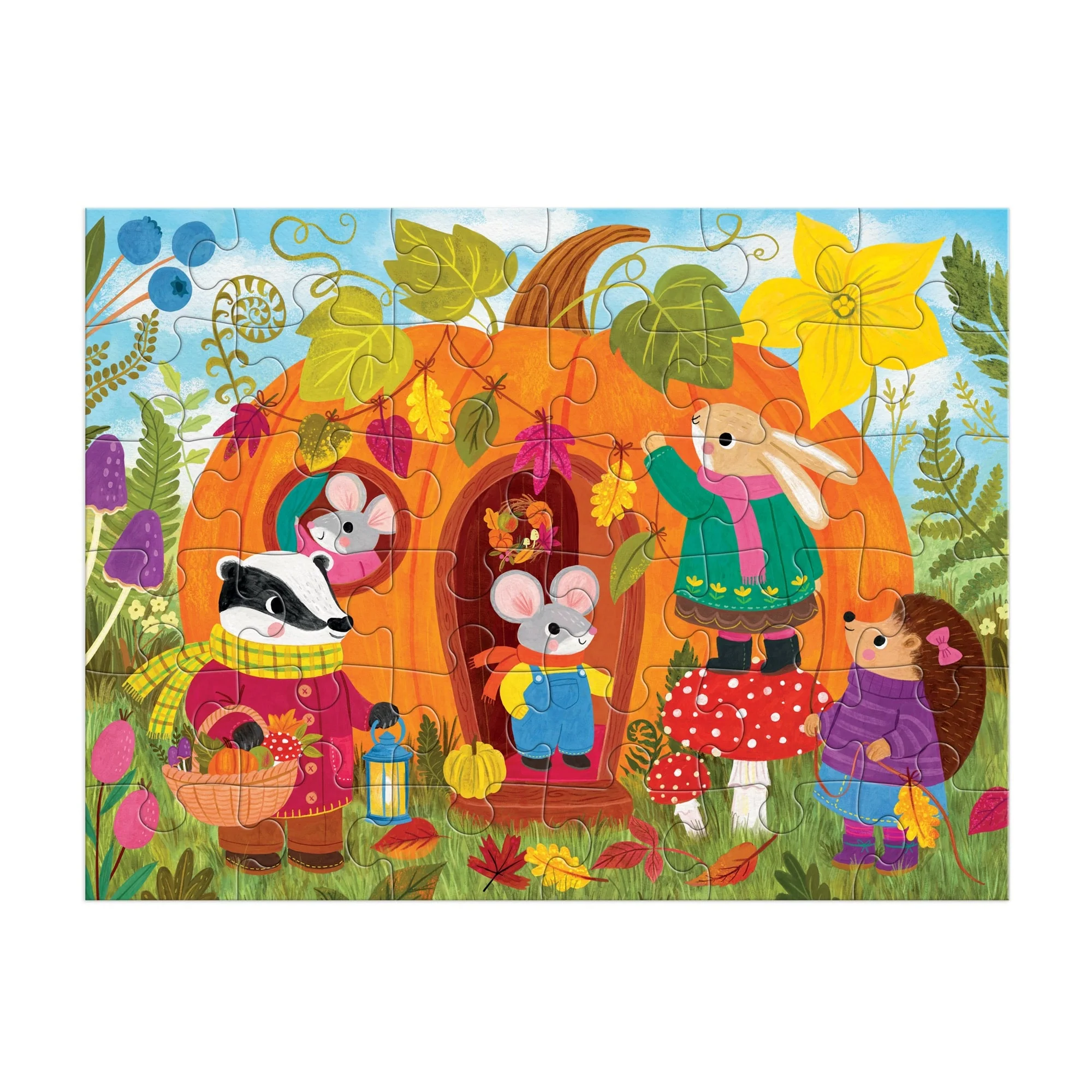 Pumpkin House 36 Piece Puzzle to Go - Image 4