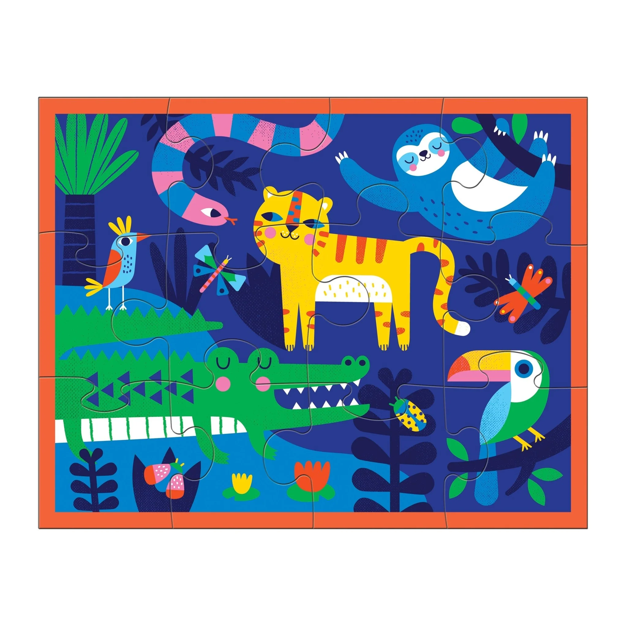 Rainforest 12-Piece Pouch Puzzle - Image 2