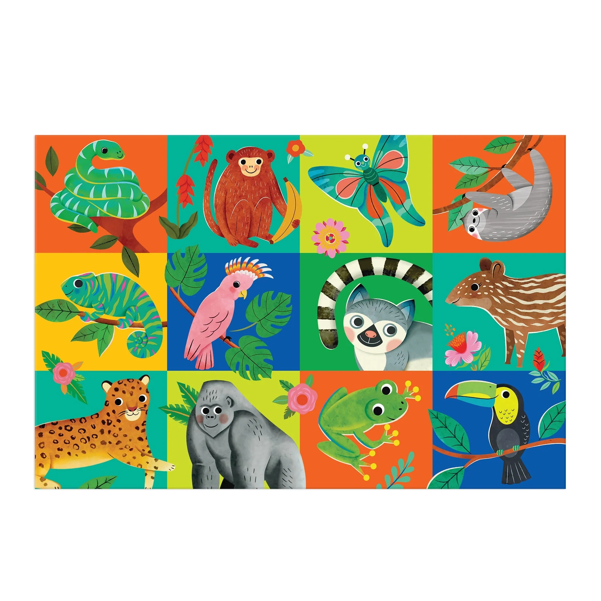 Rainforest Friends 48 Piece Giant Floor Puzzle - Image 4