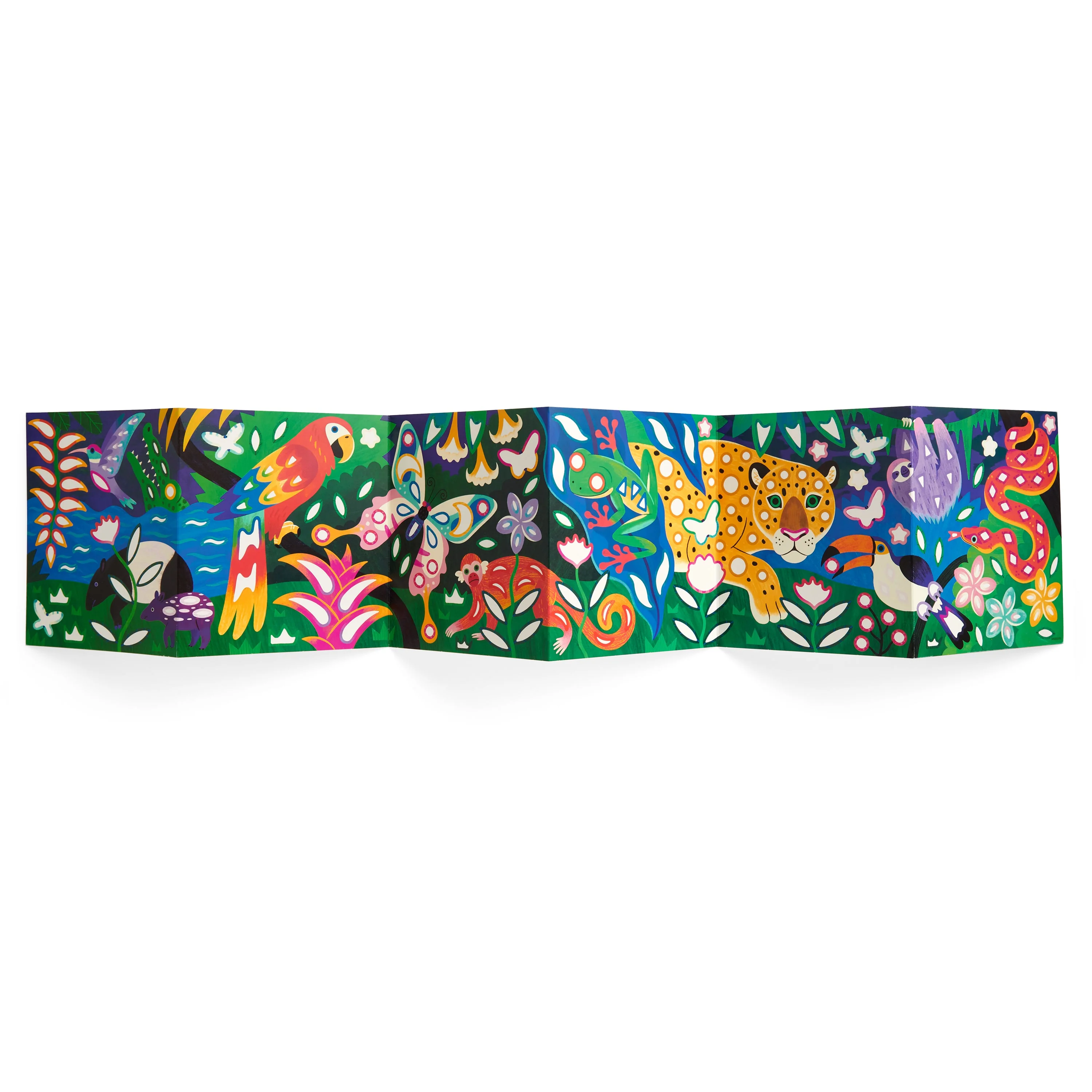Rainforest Life Sticker Sparkle Poster Activity Kit - Image 3
