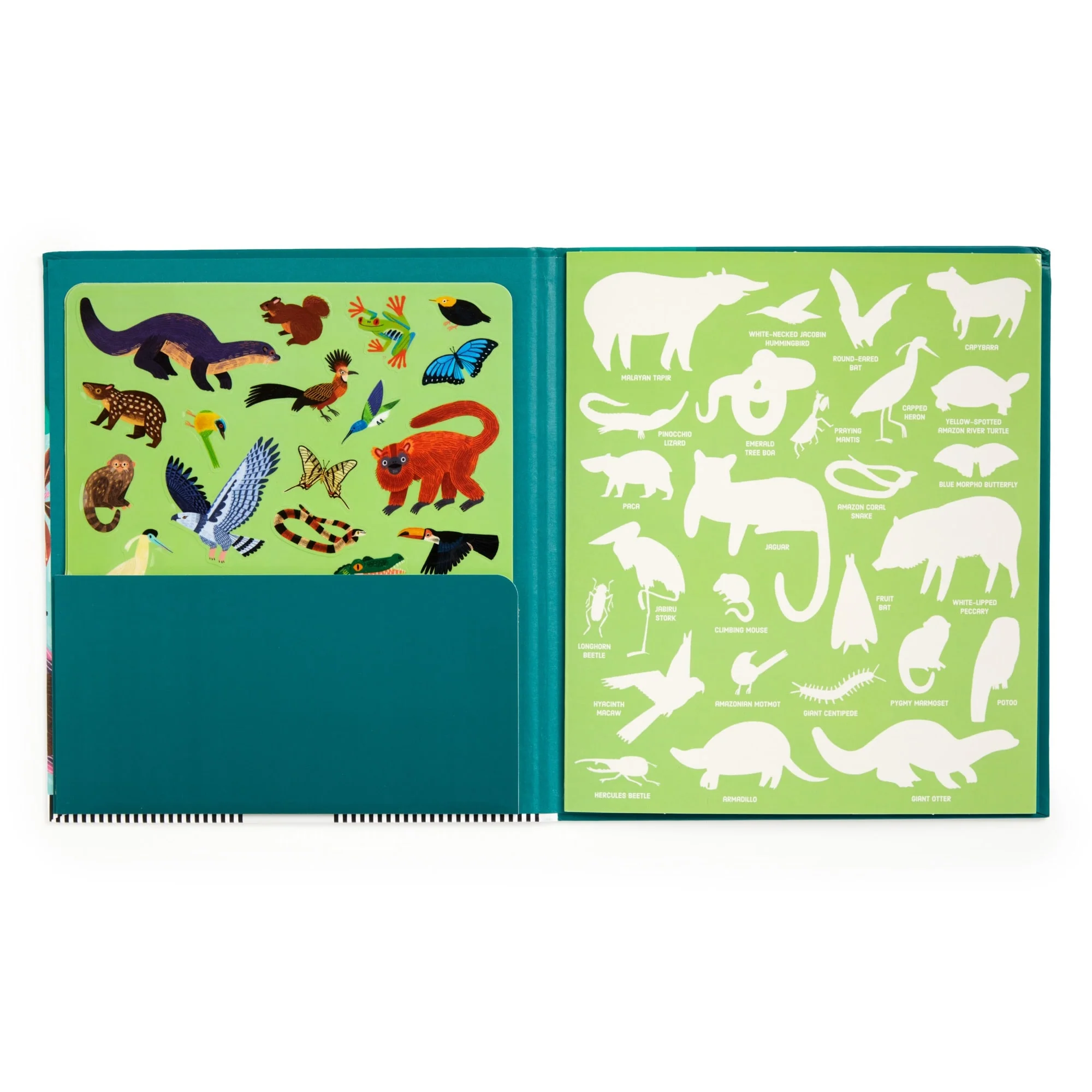 Rainforest Sticker Play Reusable Activity Set - Image 4