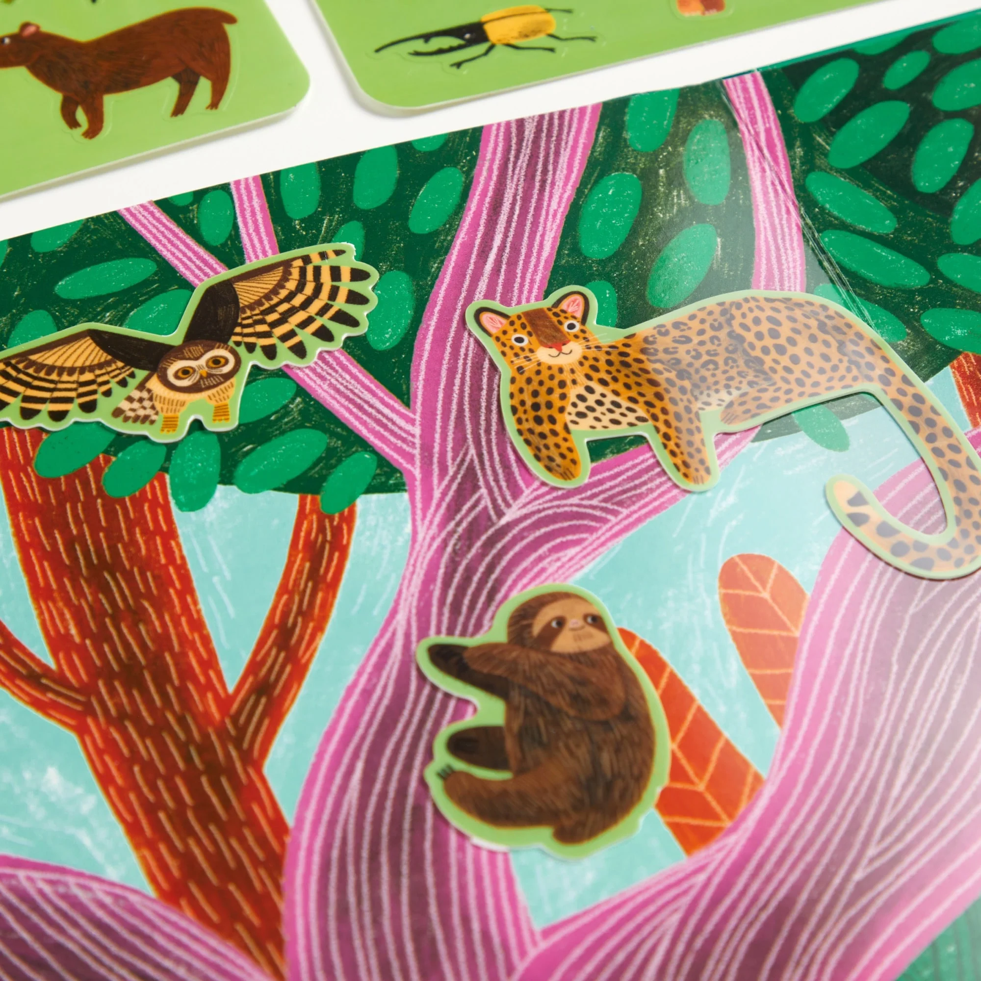 Rainforest Sticker Play Reusable Activity Set - Image 6