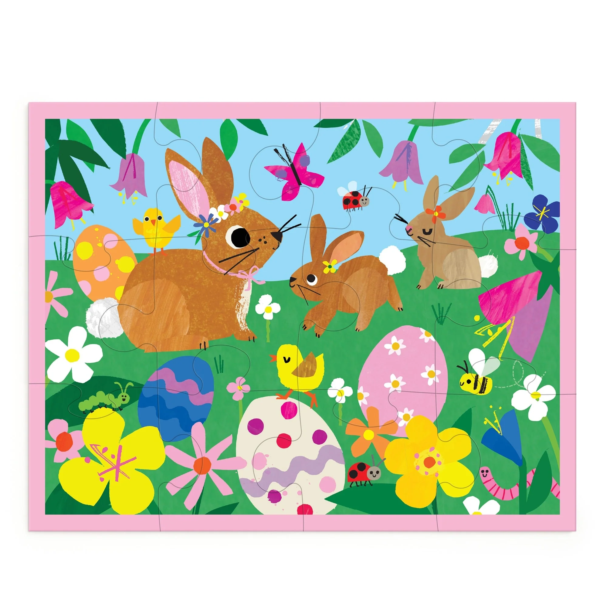 Spring Bunnies 12 Piece Pouch Puzzle - Image 5