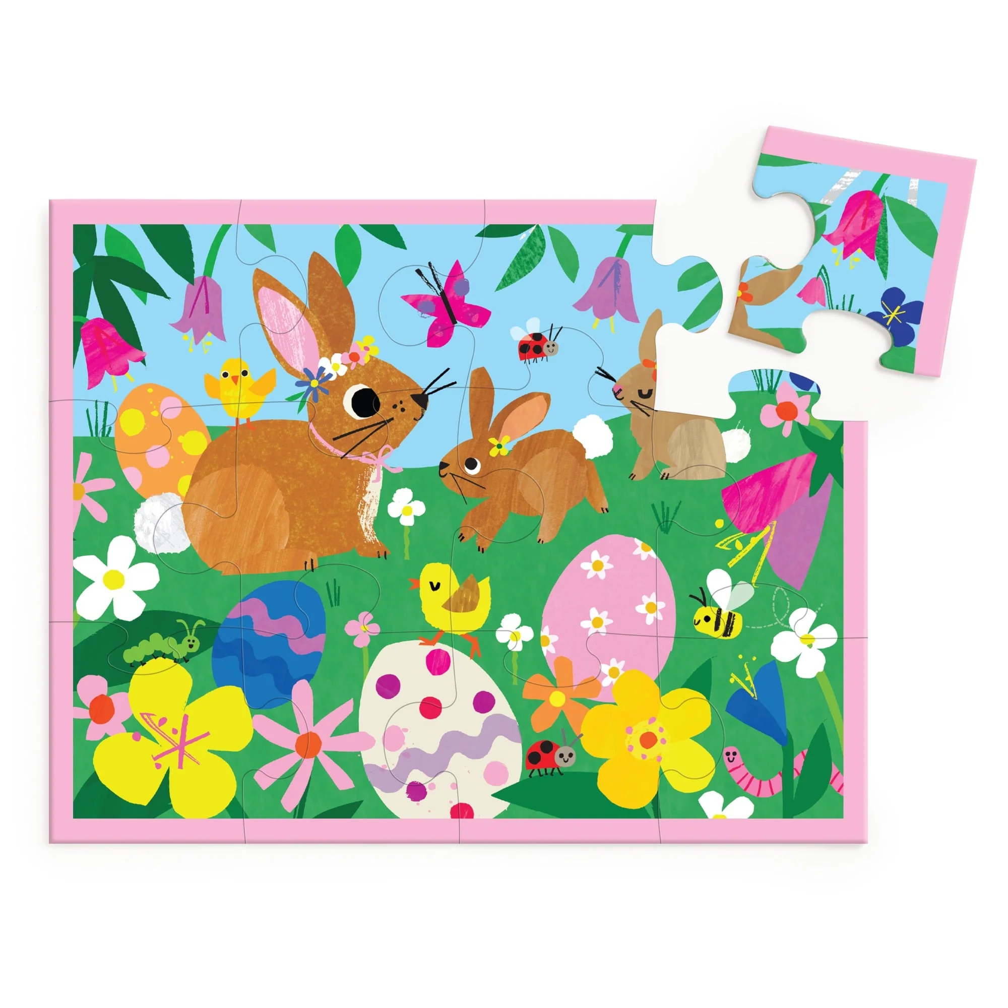 Spring Bunnies 12 Piece Pouch Puzzle - Image 6
