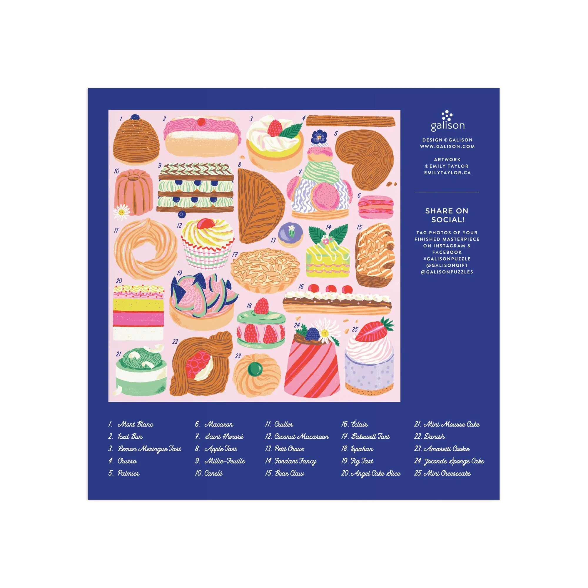Sweet Confections 500 Piece Puzzle - Image 5