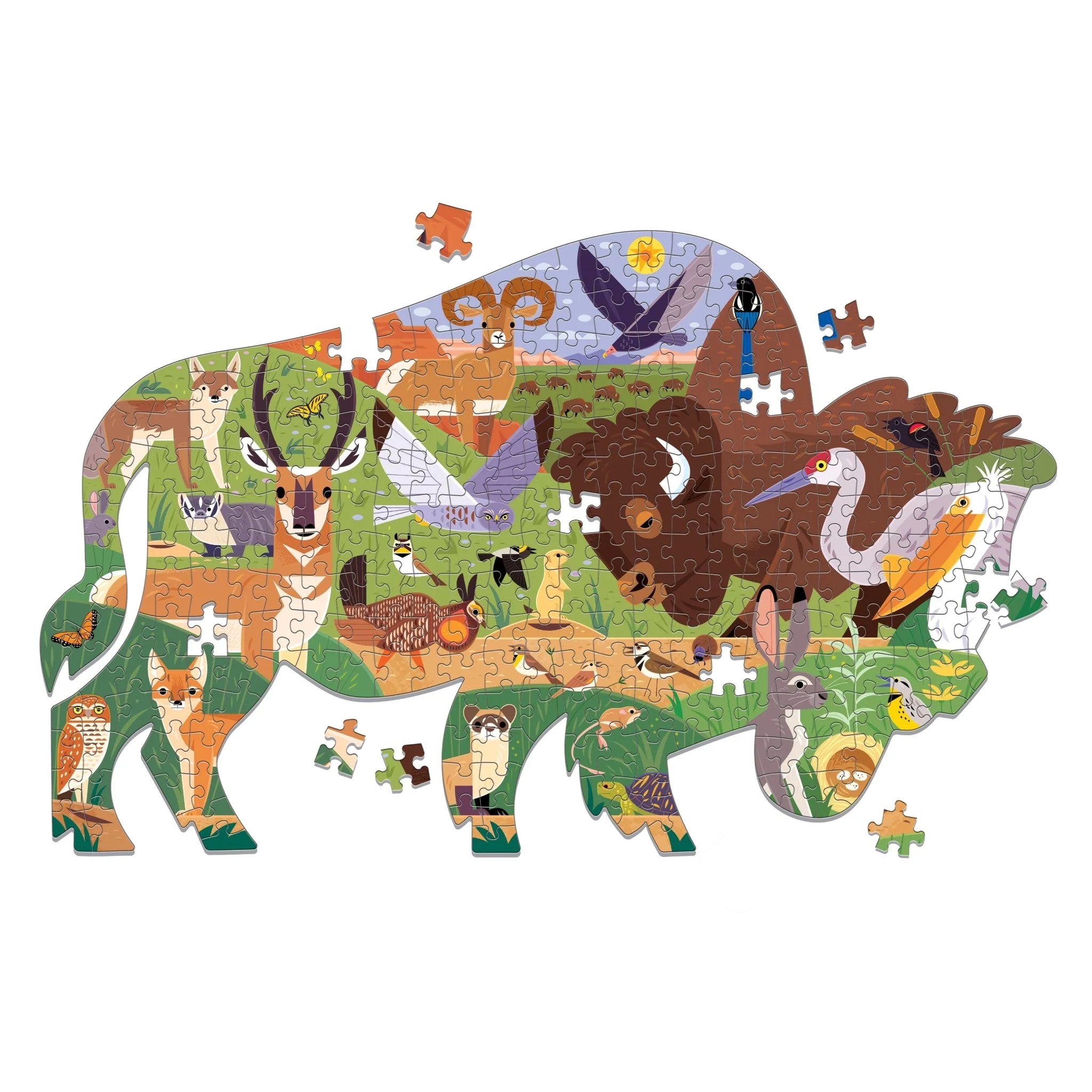 The Great Plains 300 Piece Shaped Scene Puzzle - Image 3