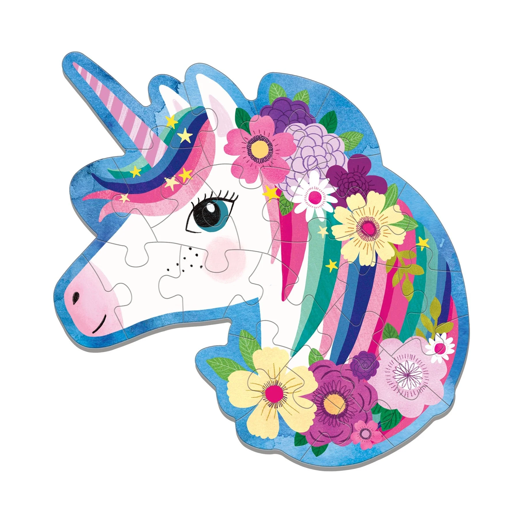 Unicorn 24 Piece Shaped Mini Puzzle - Image 2
