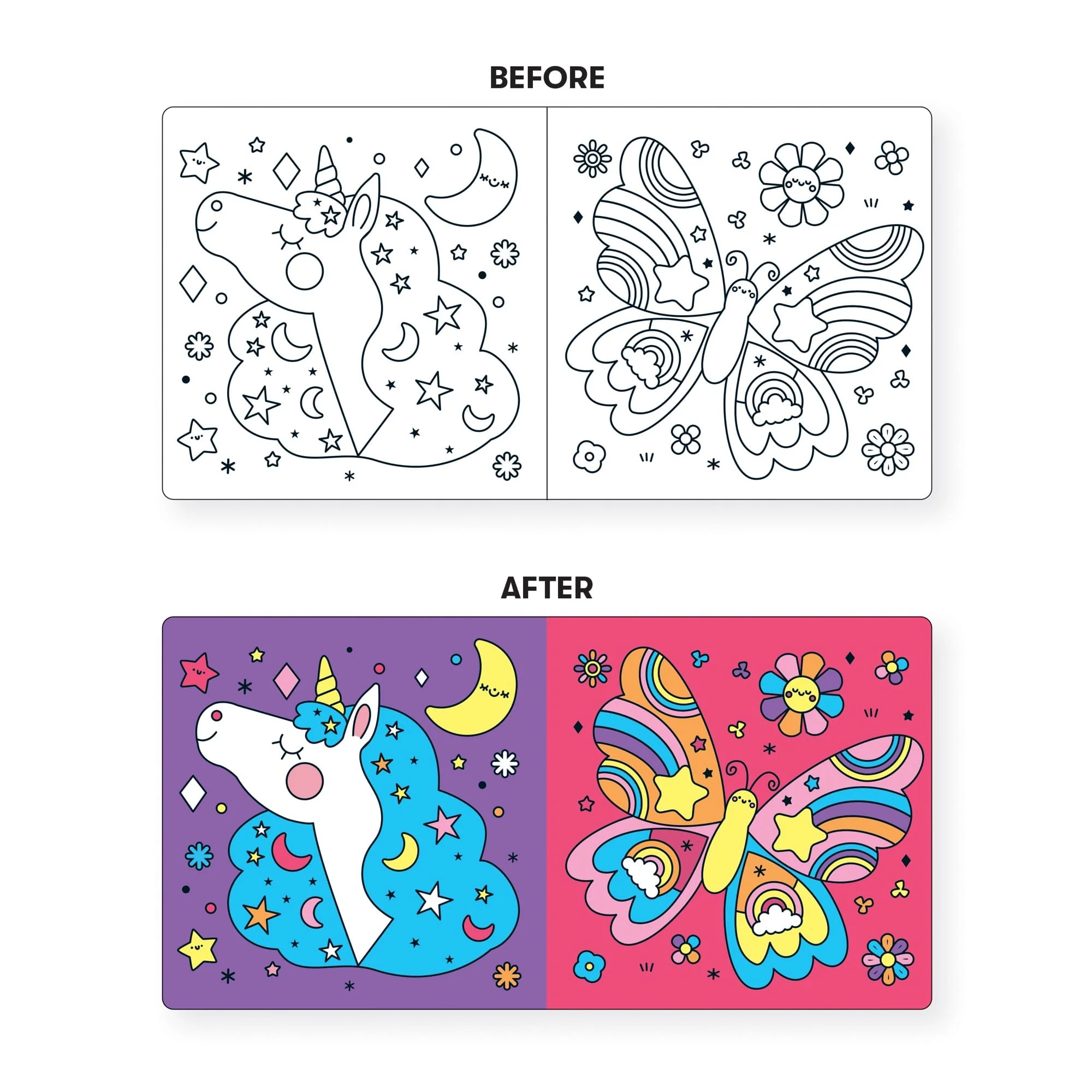 Unicorn Dreams Color Magic Bath Book - Image 4