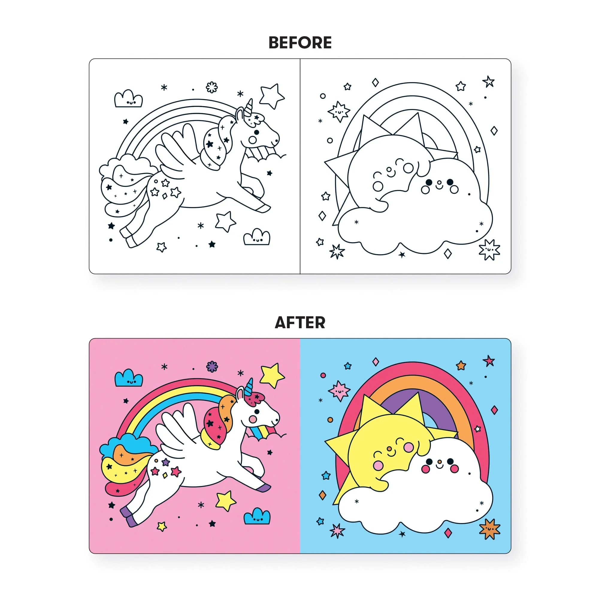 Unicorn Dreams Color Magic Bath Book - Image 5