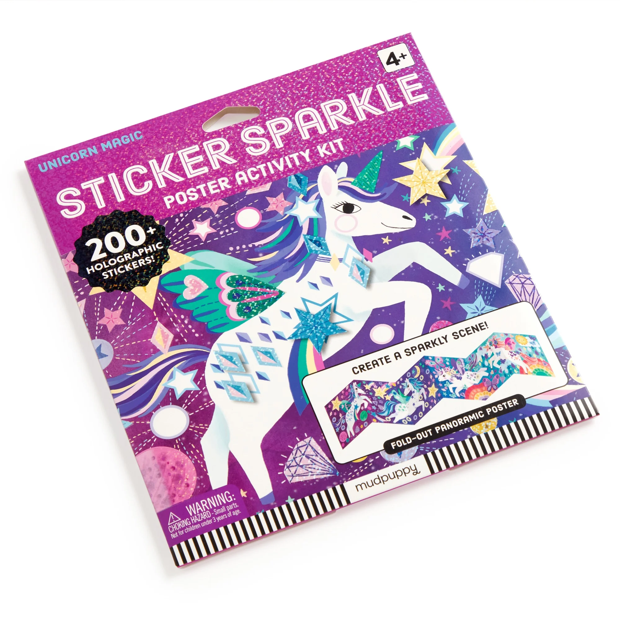 Unicorn Magic Sticker Sparkle Poster Activity Kit - Image 2