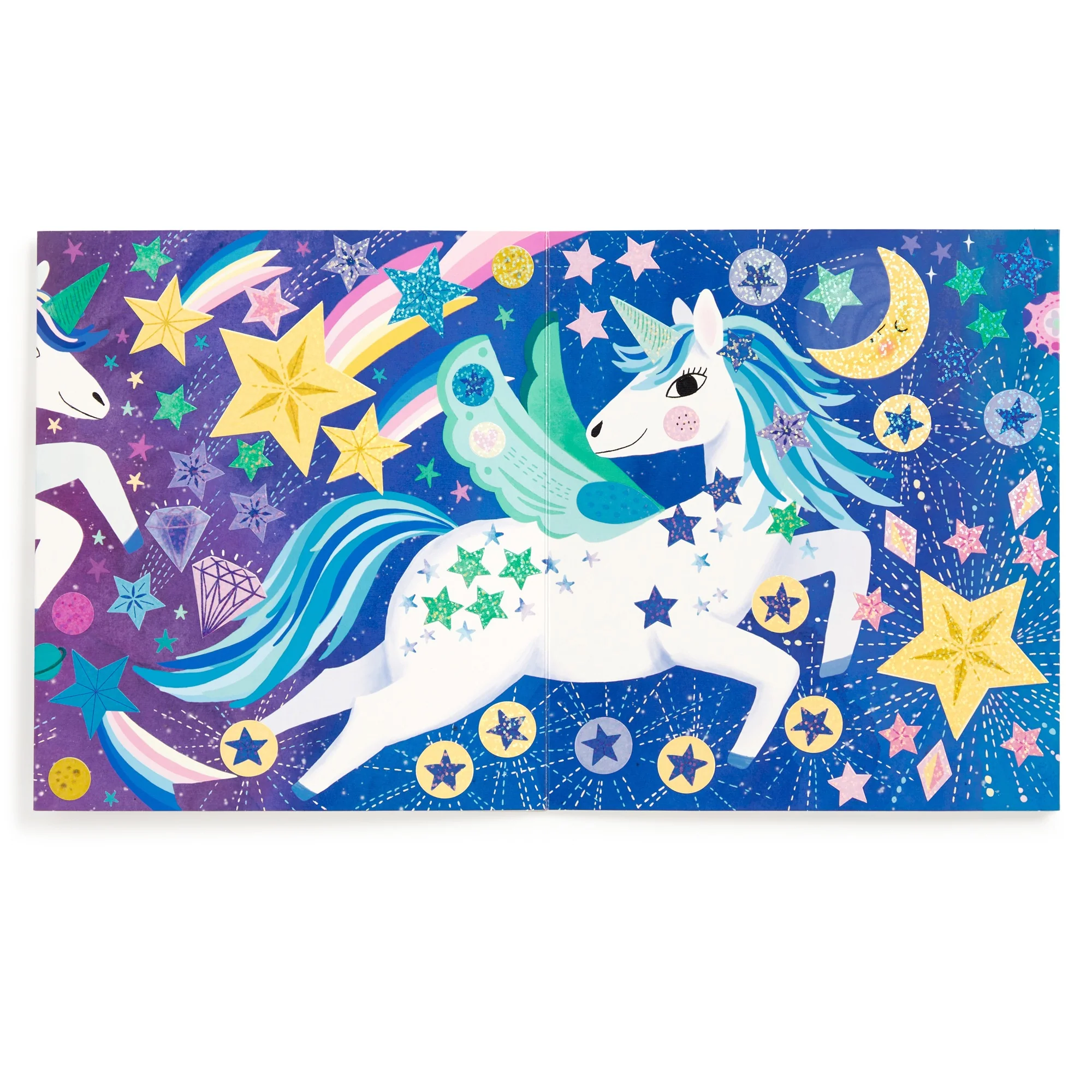 Unicorn Magic Sticker Sparkle Poster Activity Kit - Image 8
